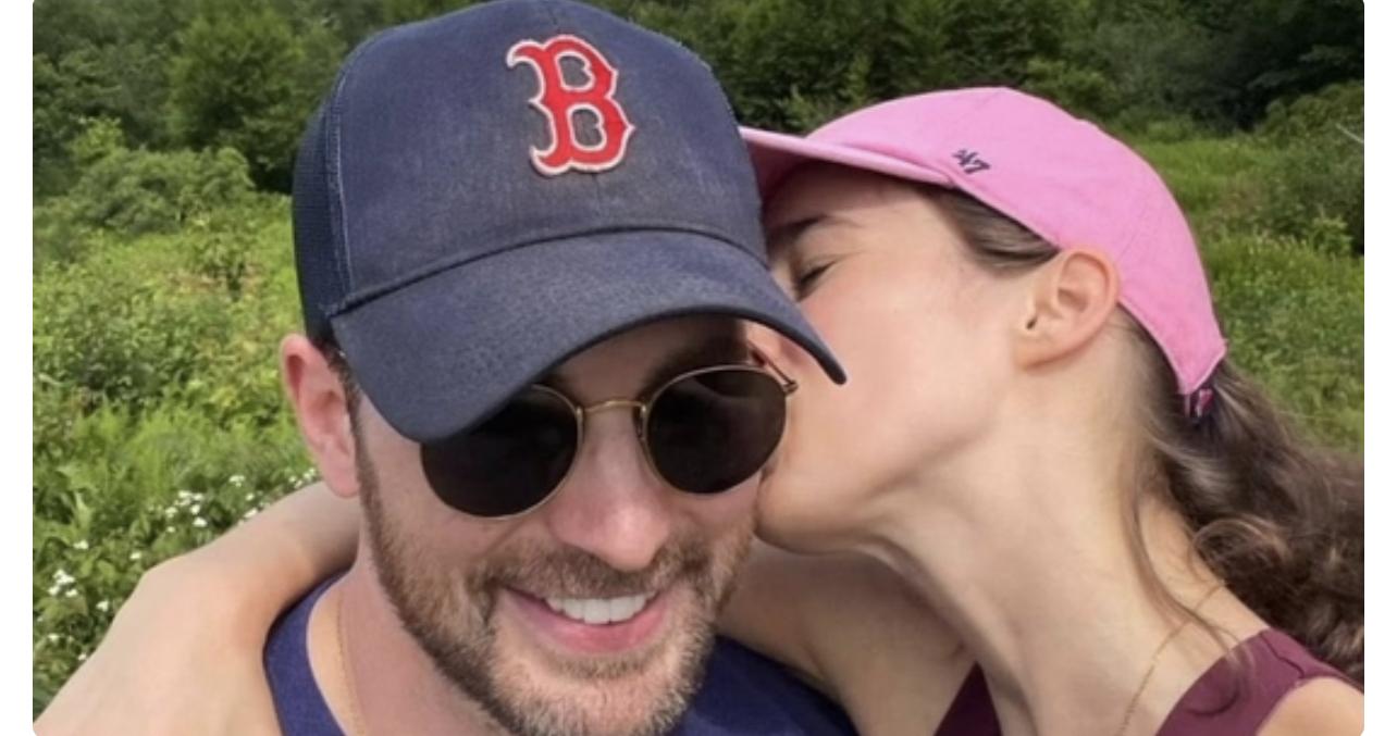 Chris Evans與女友拍拖以來,非常恩愛。