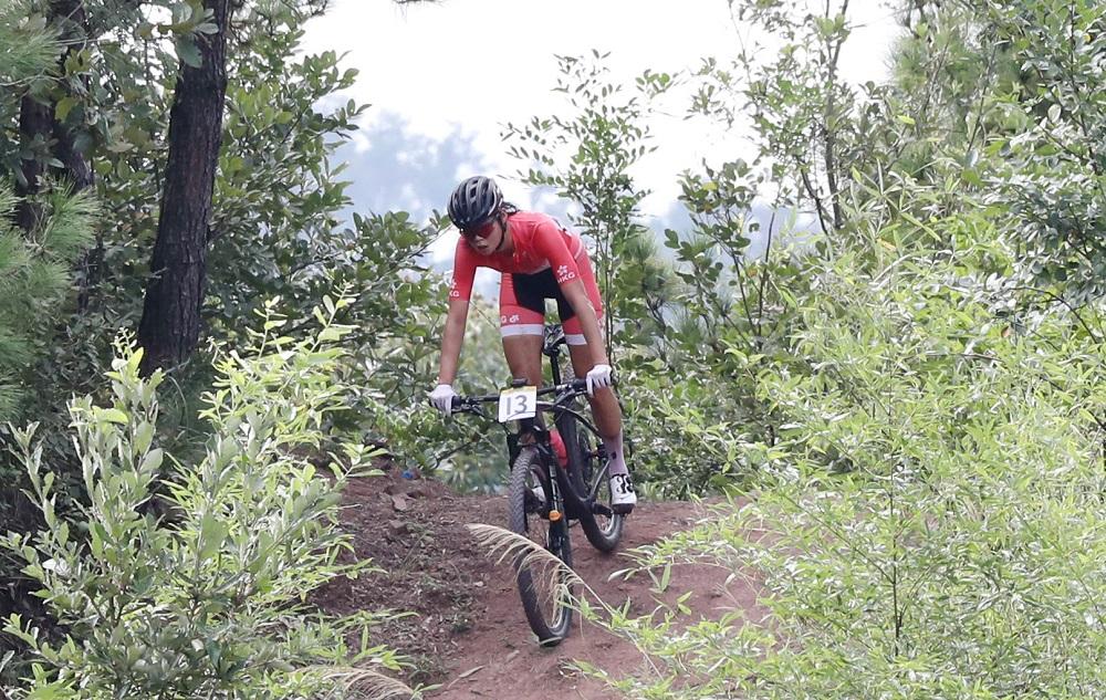 香港山地單車選手關旨君。(港協暨奧委會圖片)
