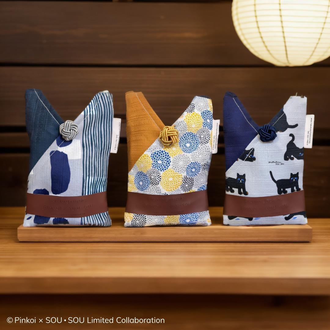 Floriography【Pinkoi x SOU・SOU】和服室內香薰掛香 - 桂花 _ 竹林 _ 柚子