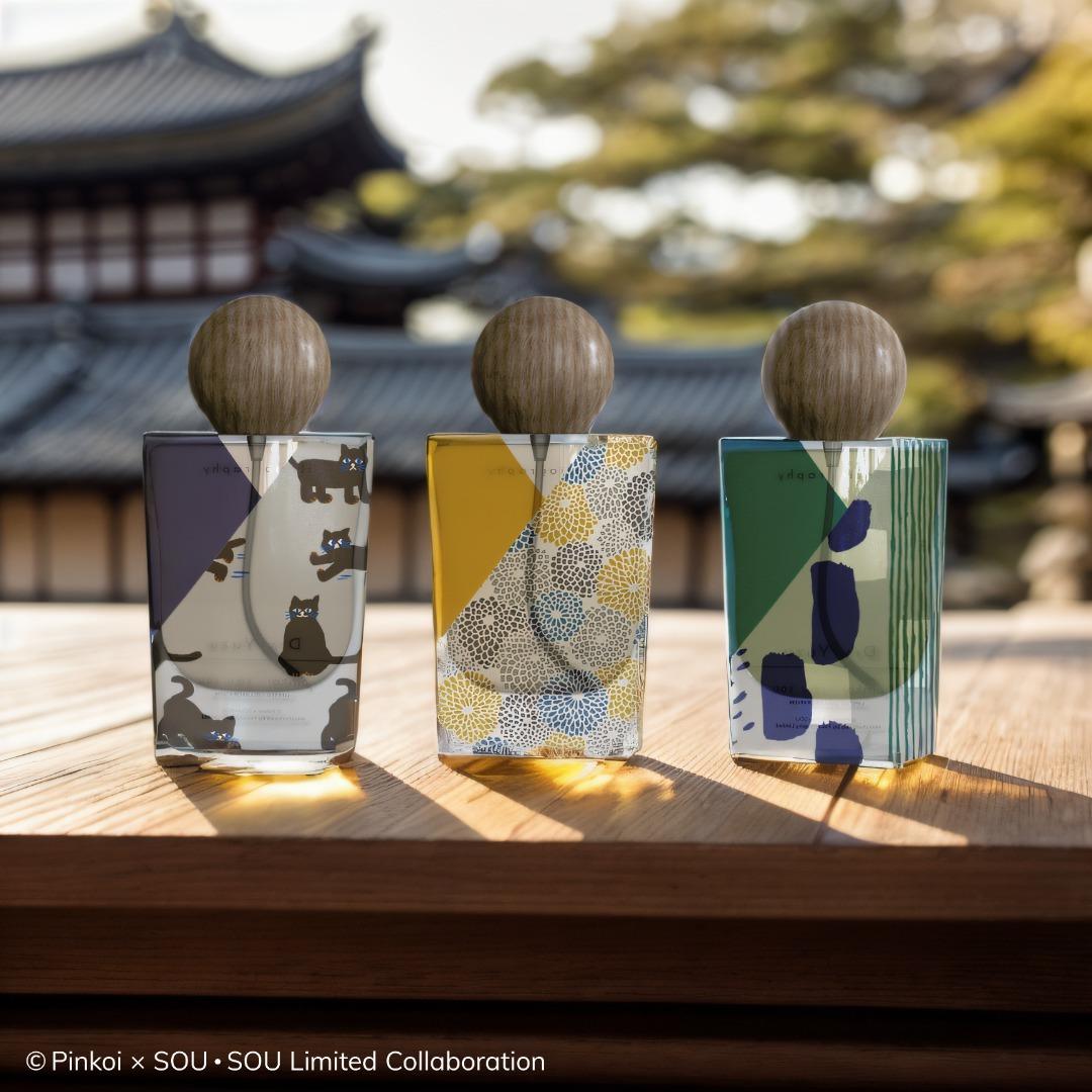 Floriography【Pinkoi x SOU・SOU】穿和服的香水