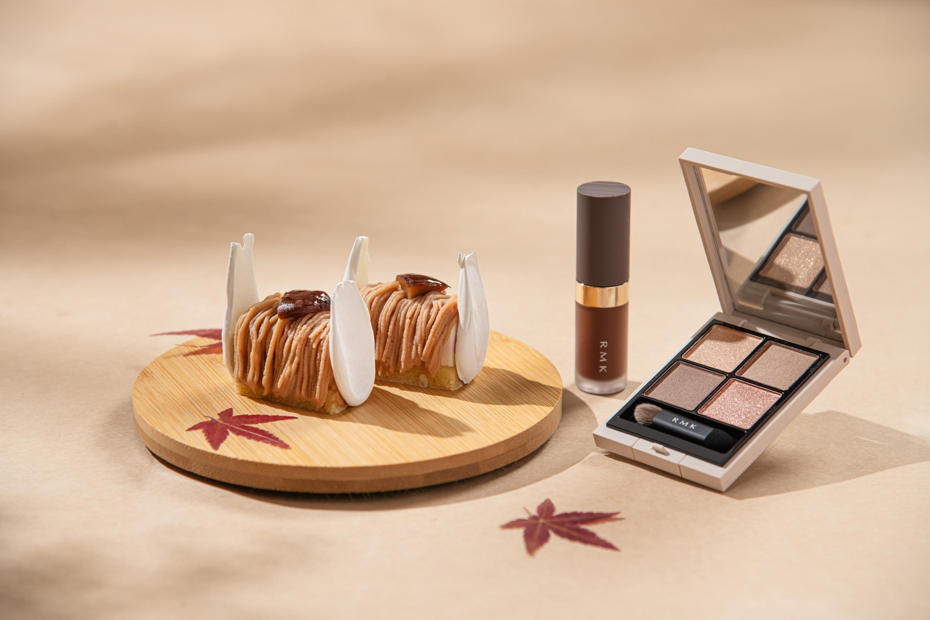 經典法式甜品栗子山,以綿密濕潤的蛋白杏仁蛋糕和甜栗子泥製成。