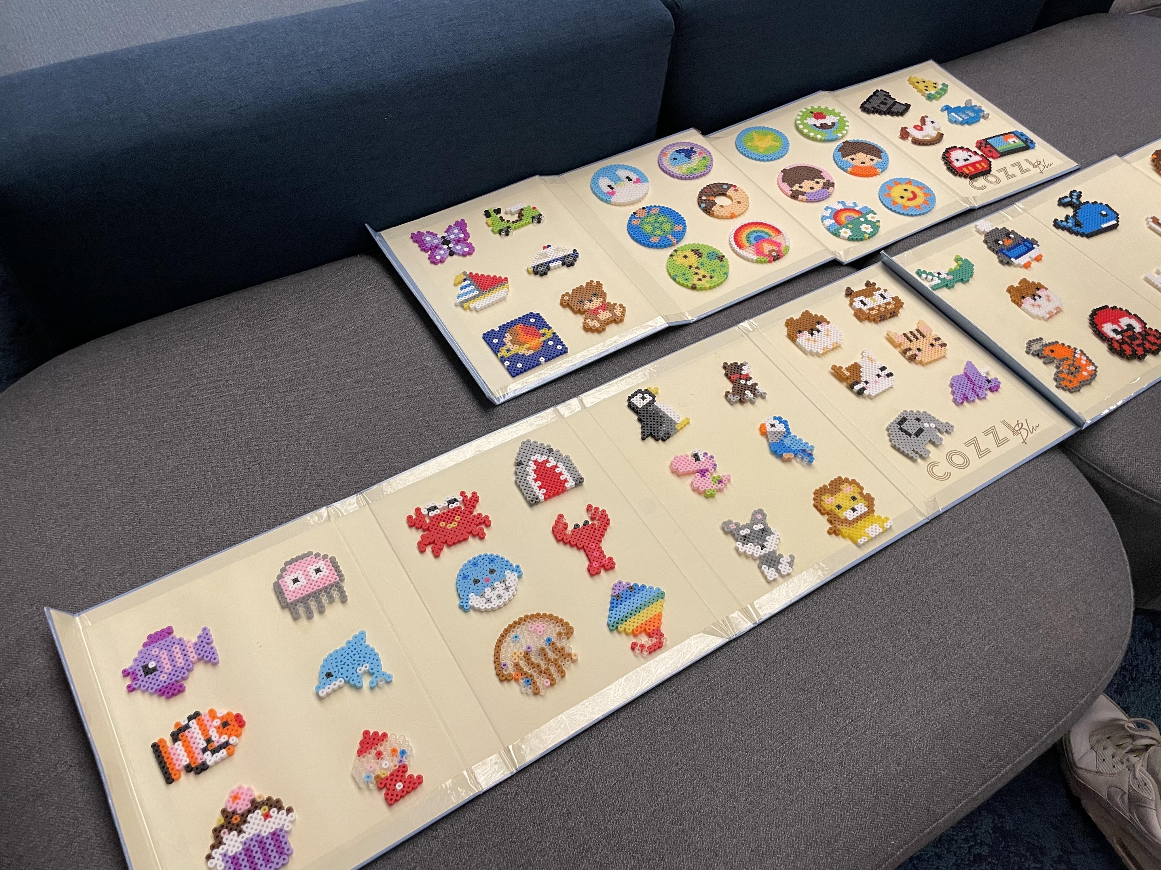 可愛海洋生物手作拼豆