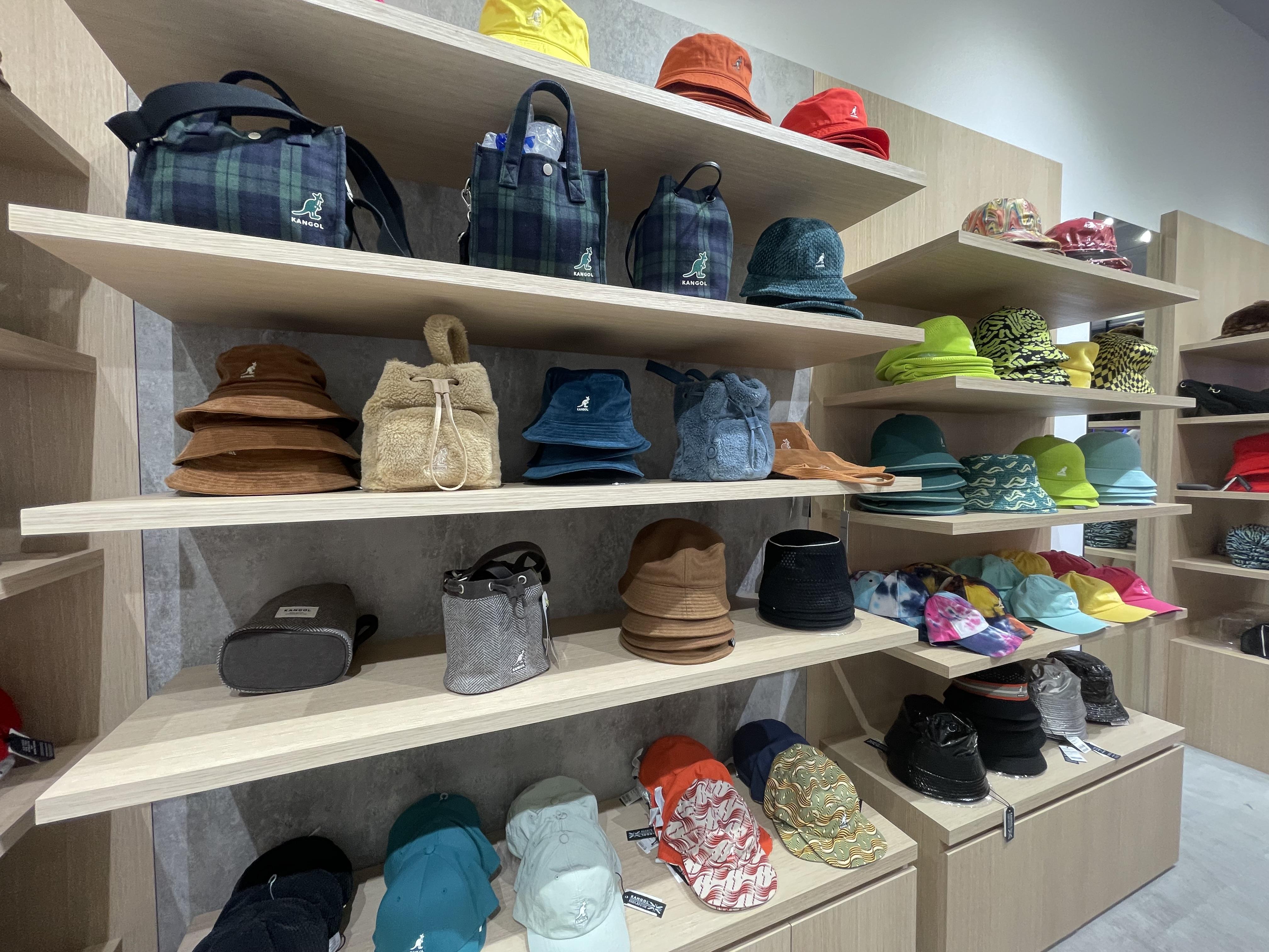 KANGOL:帽65折;袋/衣服/童裝6折