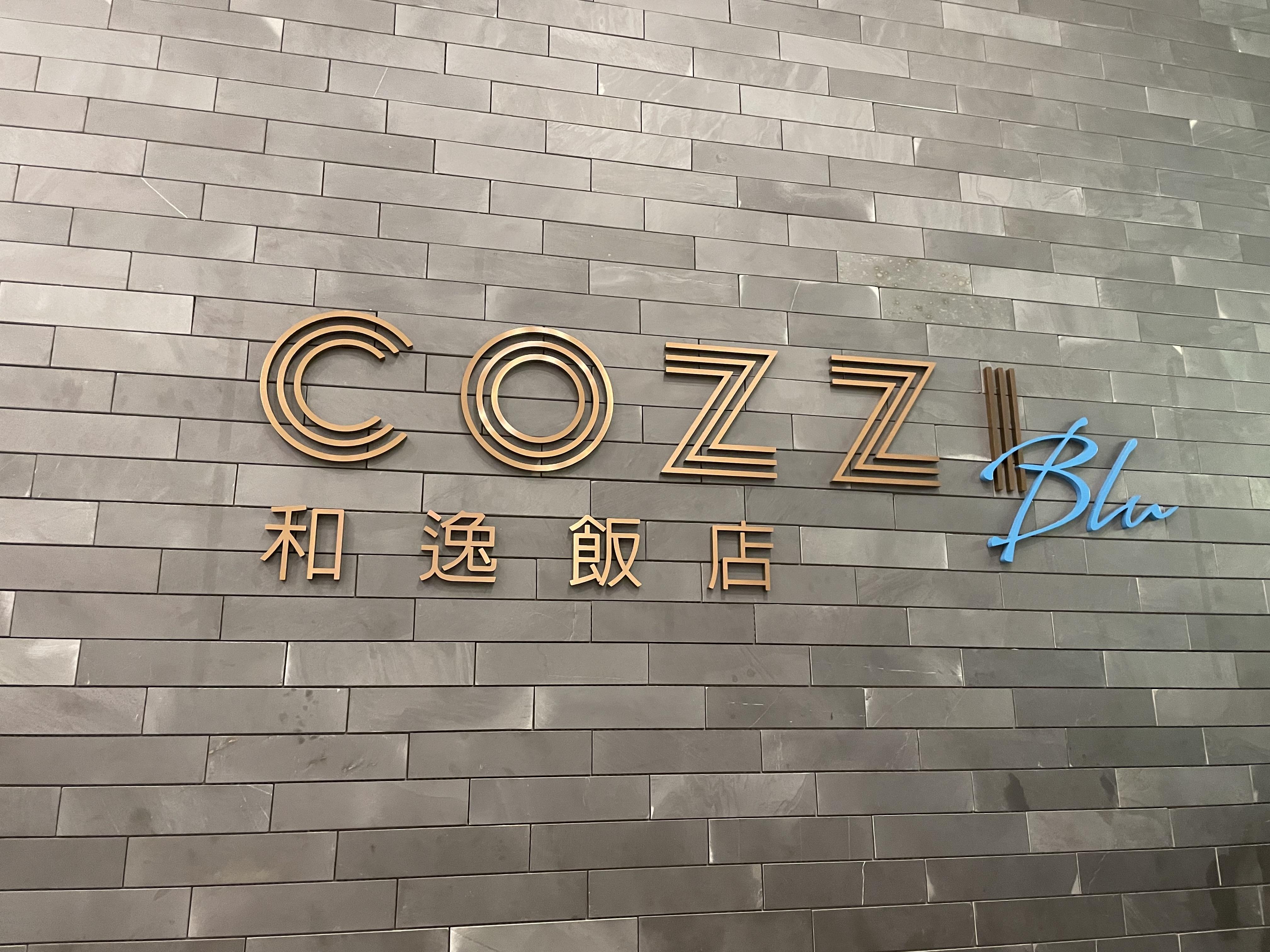 COZZI Blu位於桃園置地廣場。