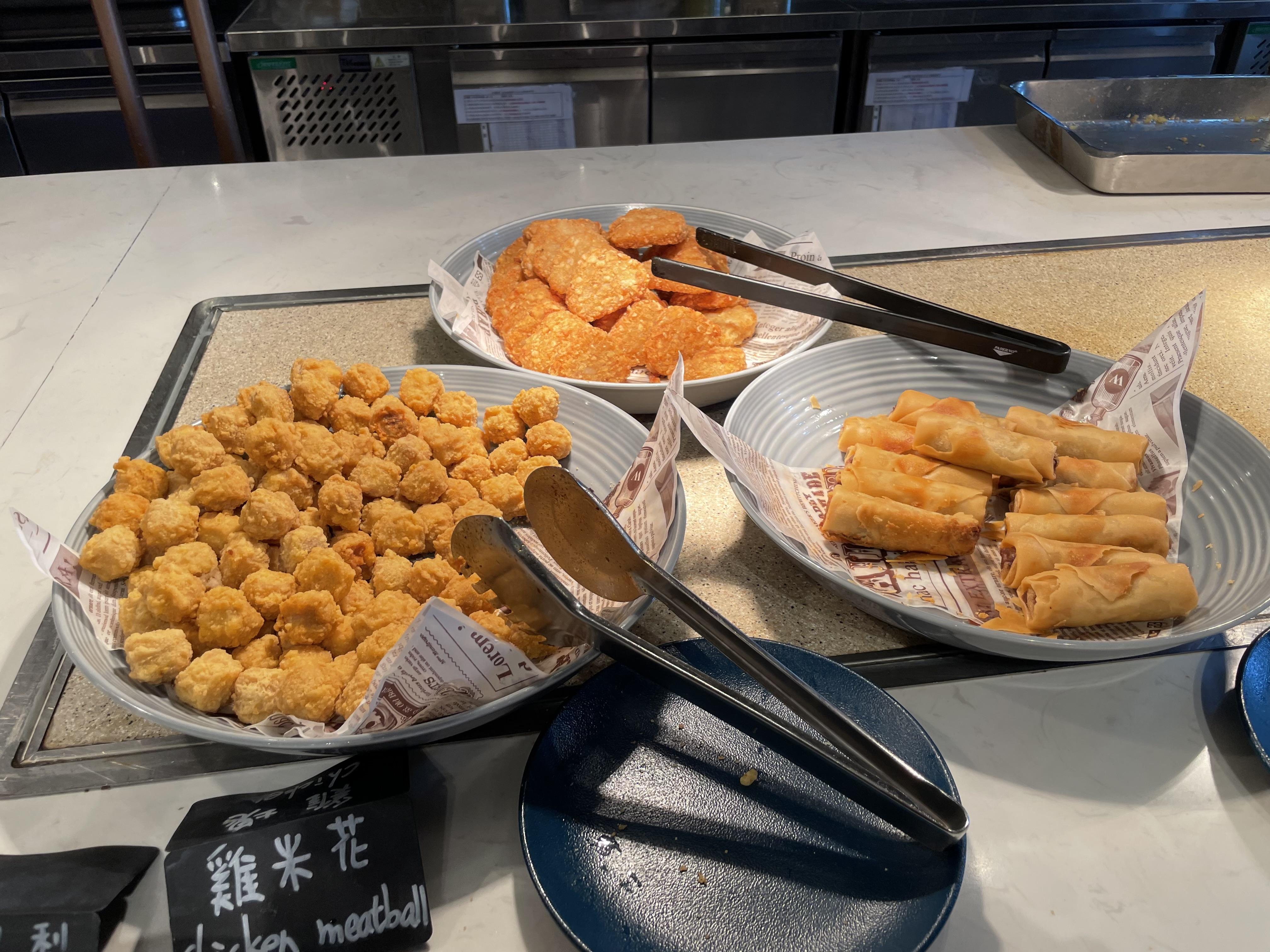 有不少台式早餐選擇。