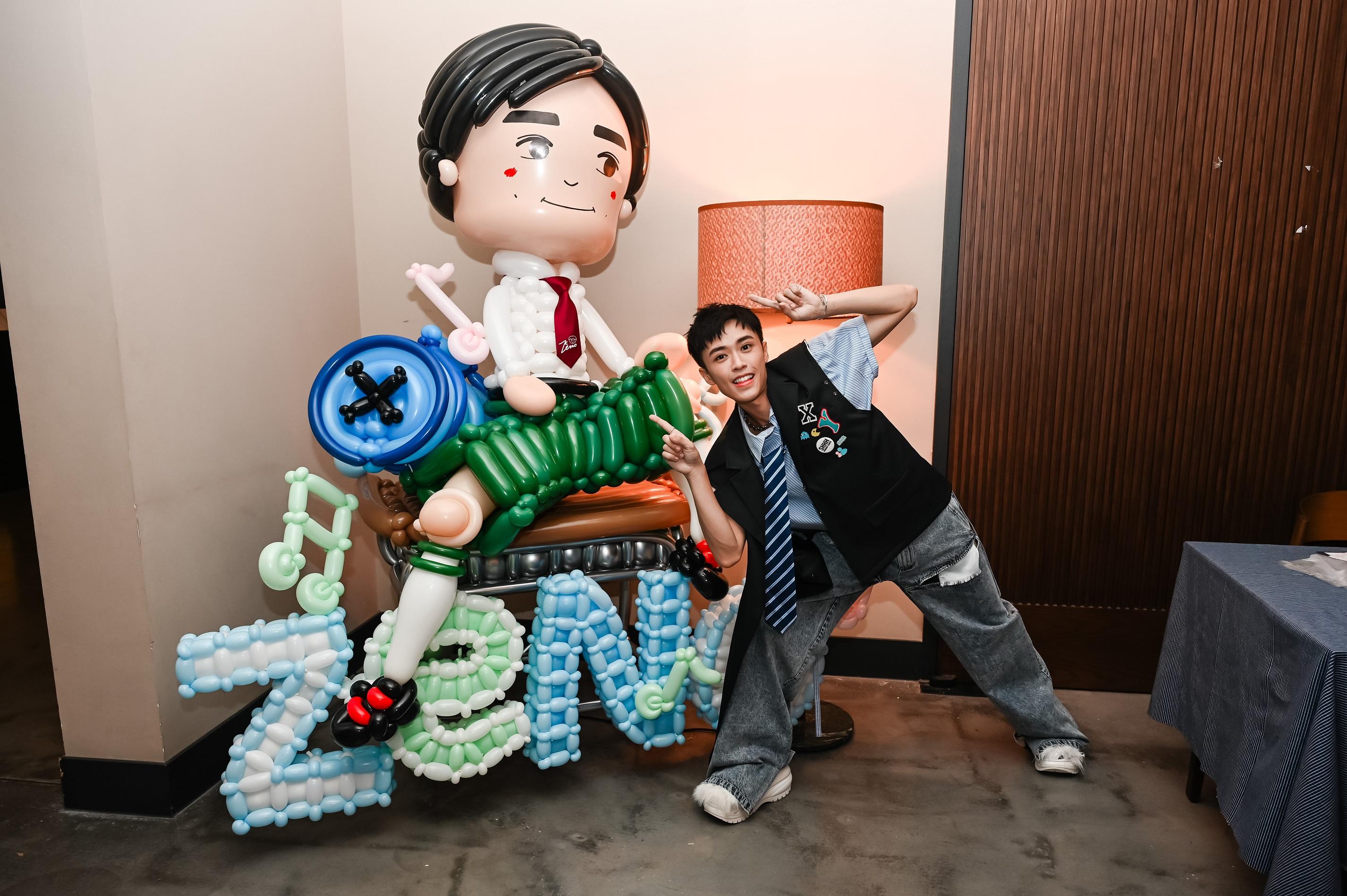 顧定軒開首個個人音樂會,獲粉絲應援支持。