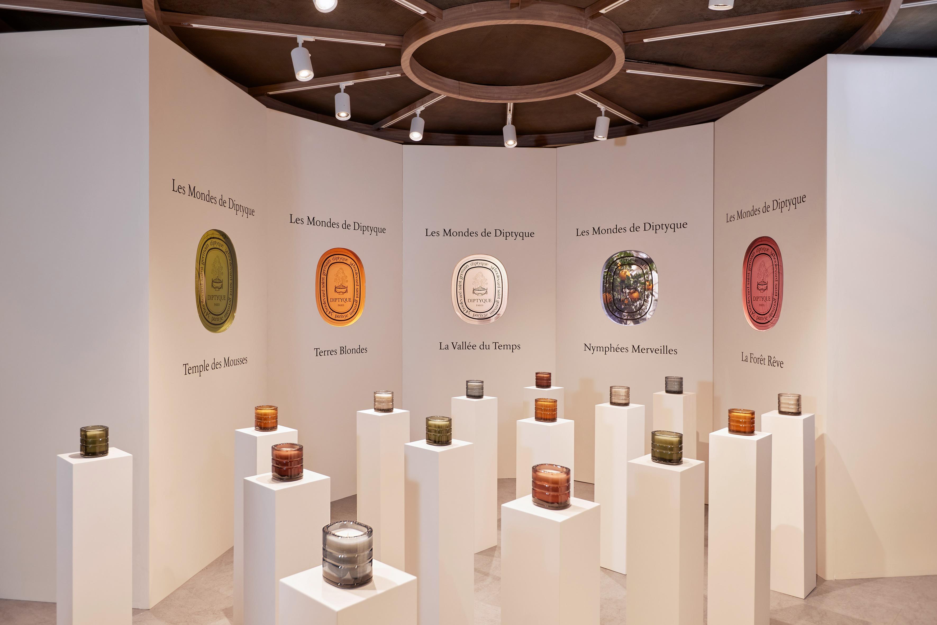 品牌於K11 MUSEA舉辦「Diptyque 香氛之旅」展覽。