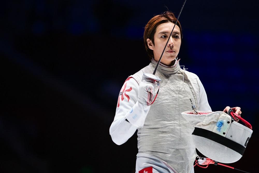 香港劍擊代表崔浩然。(港協暨奧委會圖片)