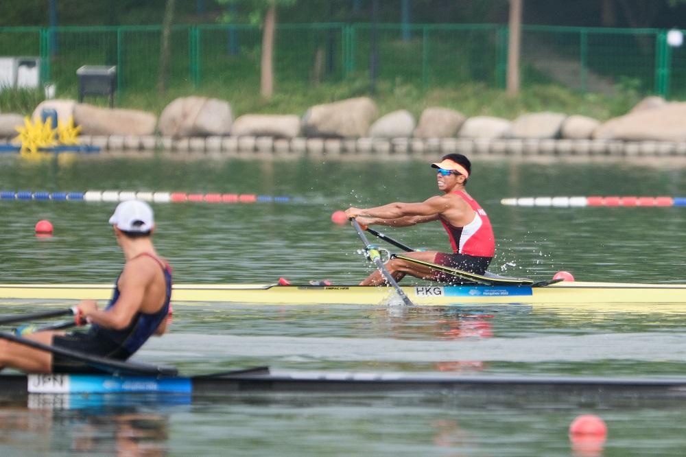 香港賽艇代表趙顯臻。(港協暨奧委會圖片)