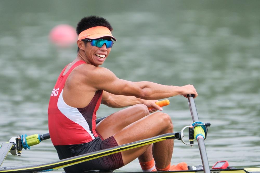 香港賽艇代表趙顯臻。(港協暨奧委會圖片)