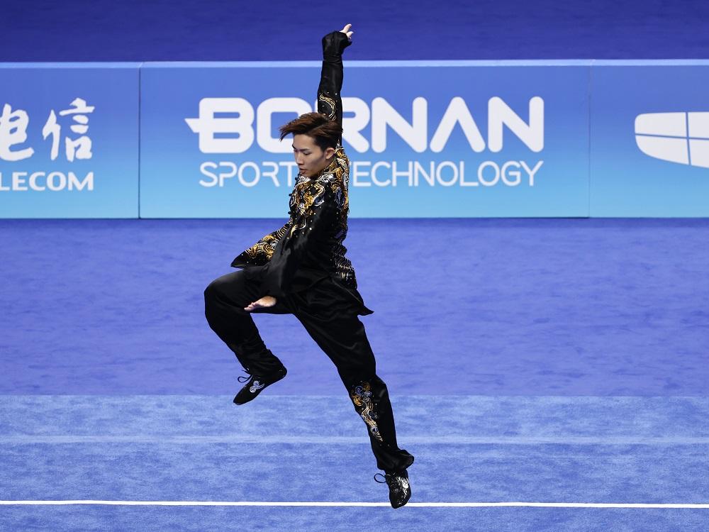 香港武術代表許得恩。(港協暨奧委會圖片)