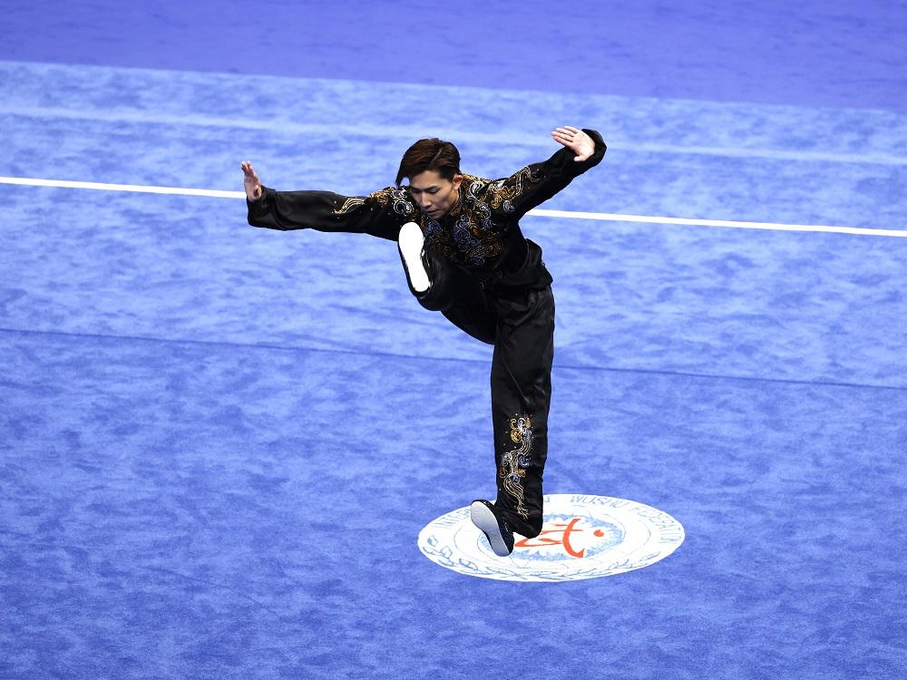 香港武術代表許得恩。(港協暨奧委會圖片)