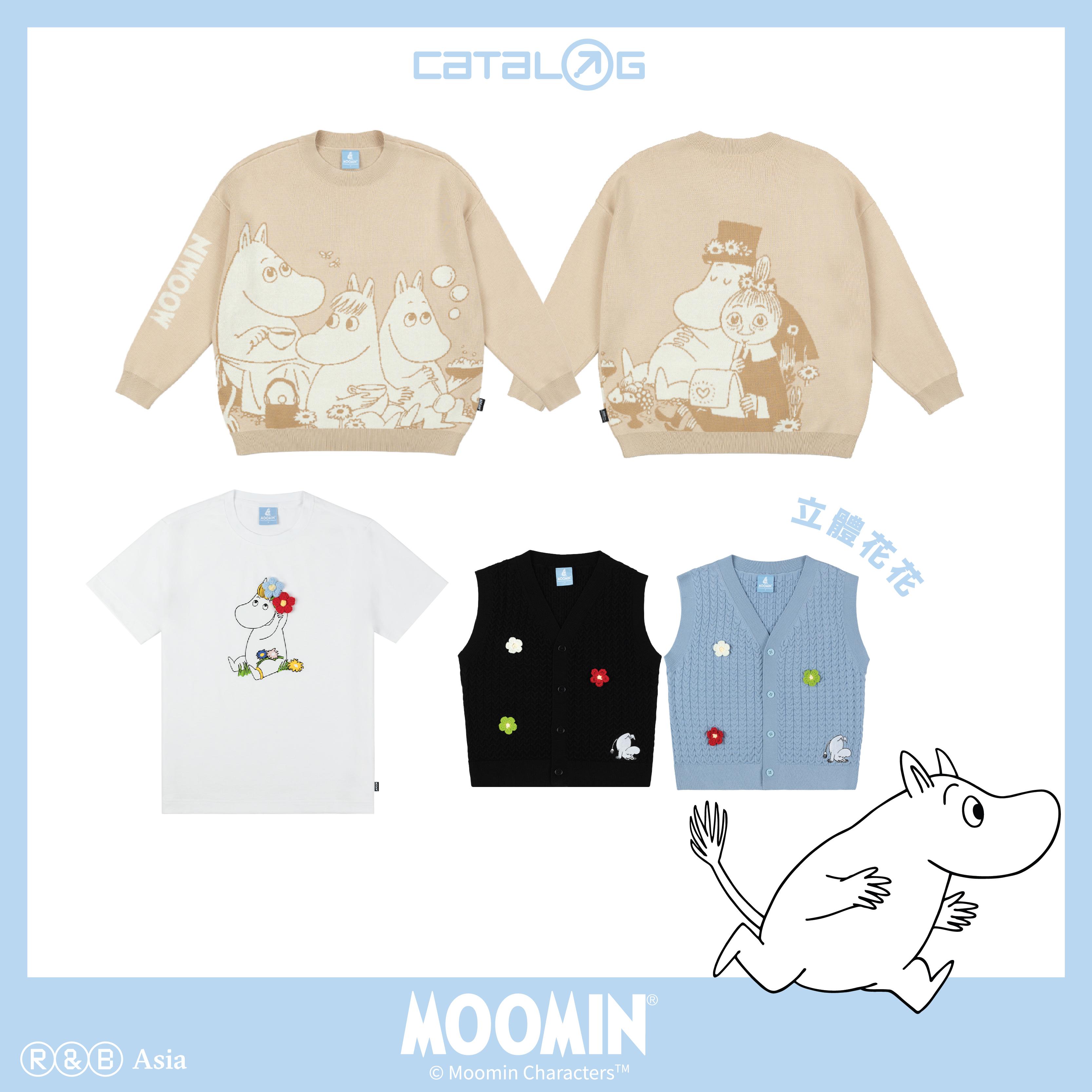 3D 織花裝飾的針織背心及歌妮立體花圖案 T 恤,則能突顯出慢活秋日感