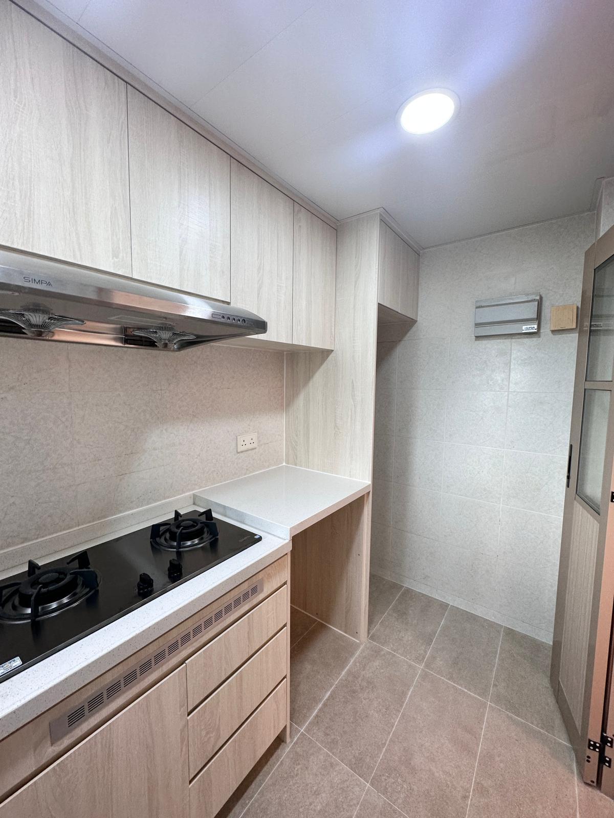 廚房裝修和配套簇新。(代理提供)