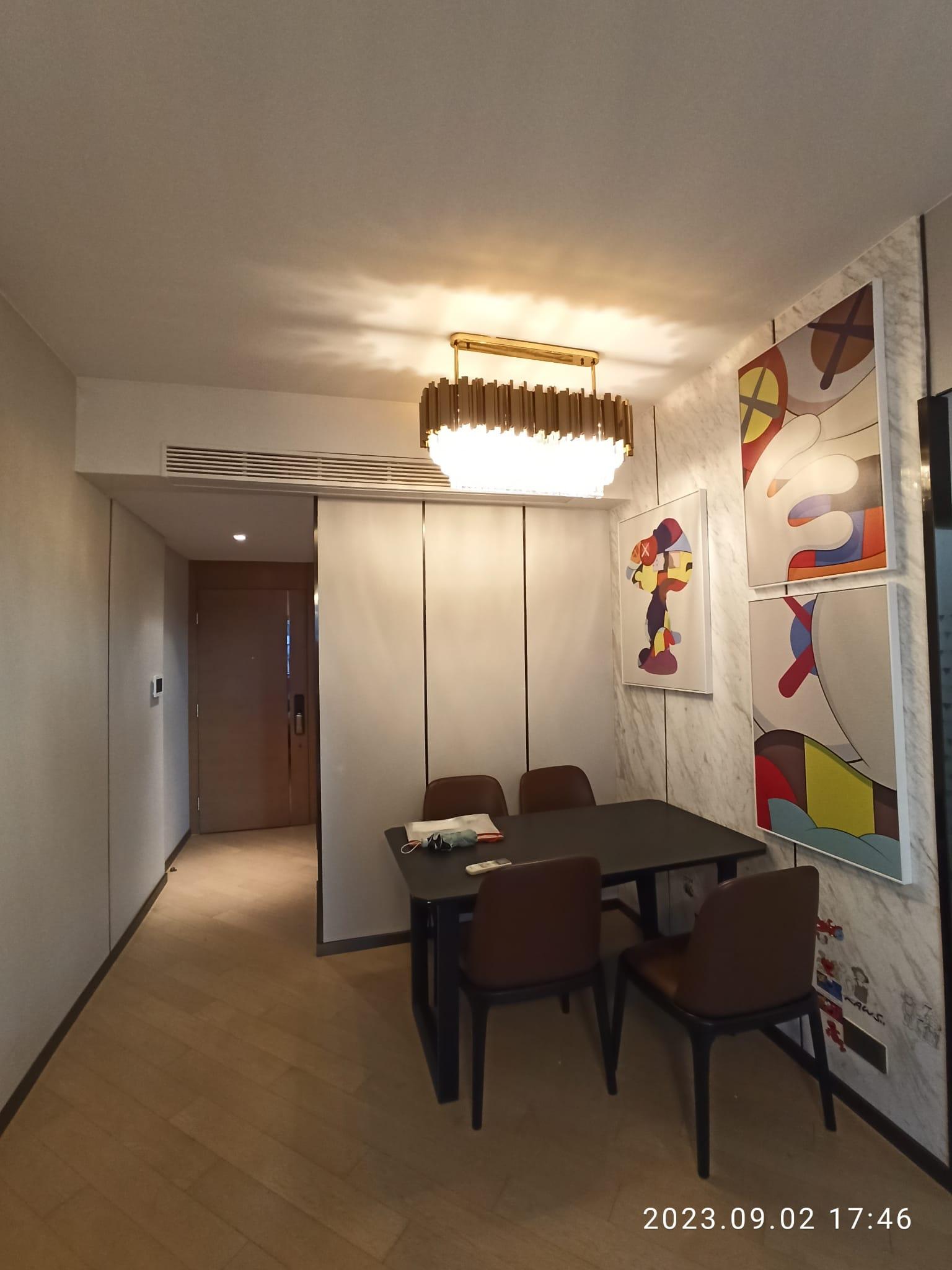 長方形大廳間隔實用,裝修亦新淨企理。(代理提供)