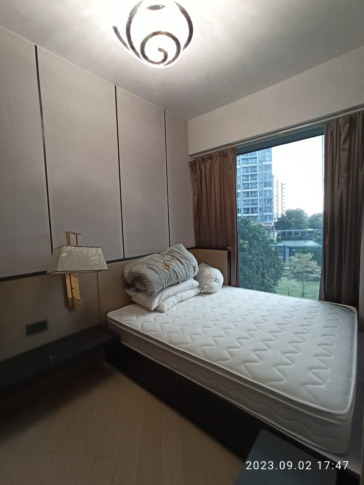 主人房景觀為翠綠內園景,清幽開揚。(代理提供)