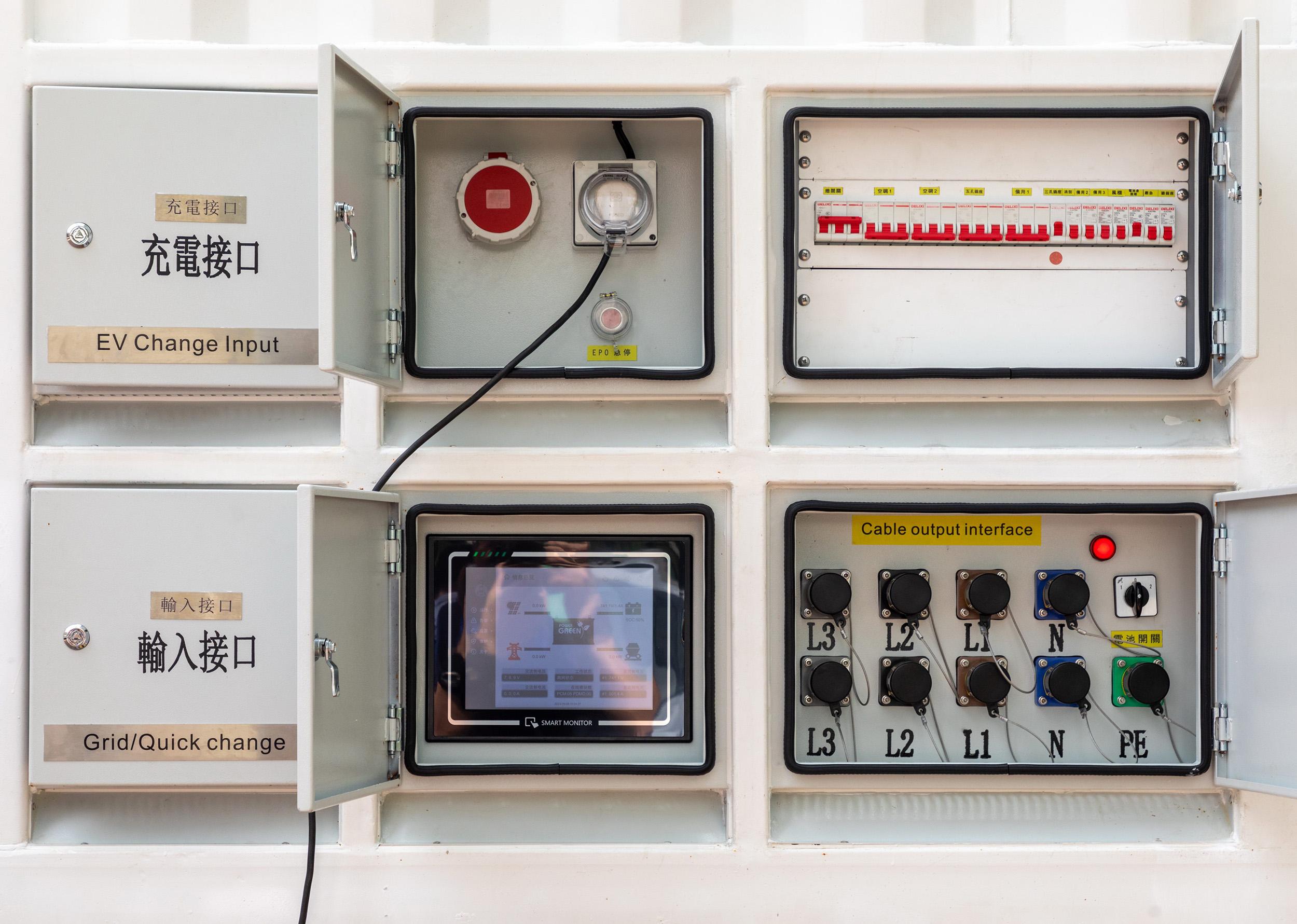 港燈引入新流動供電系統,應對突發事故支援緊急供電。(港燈)