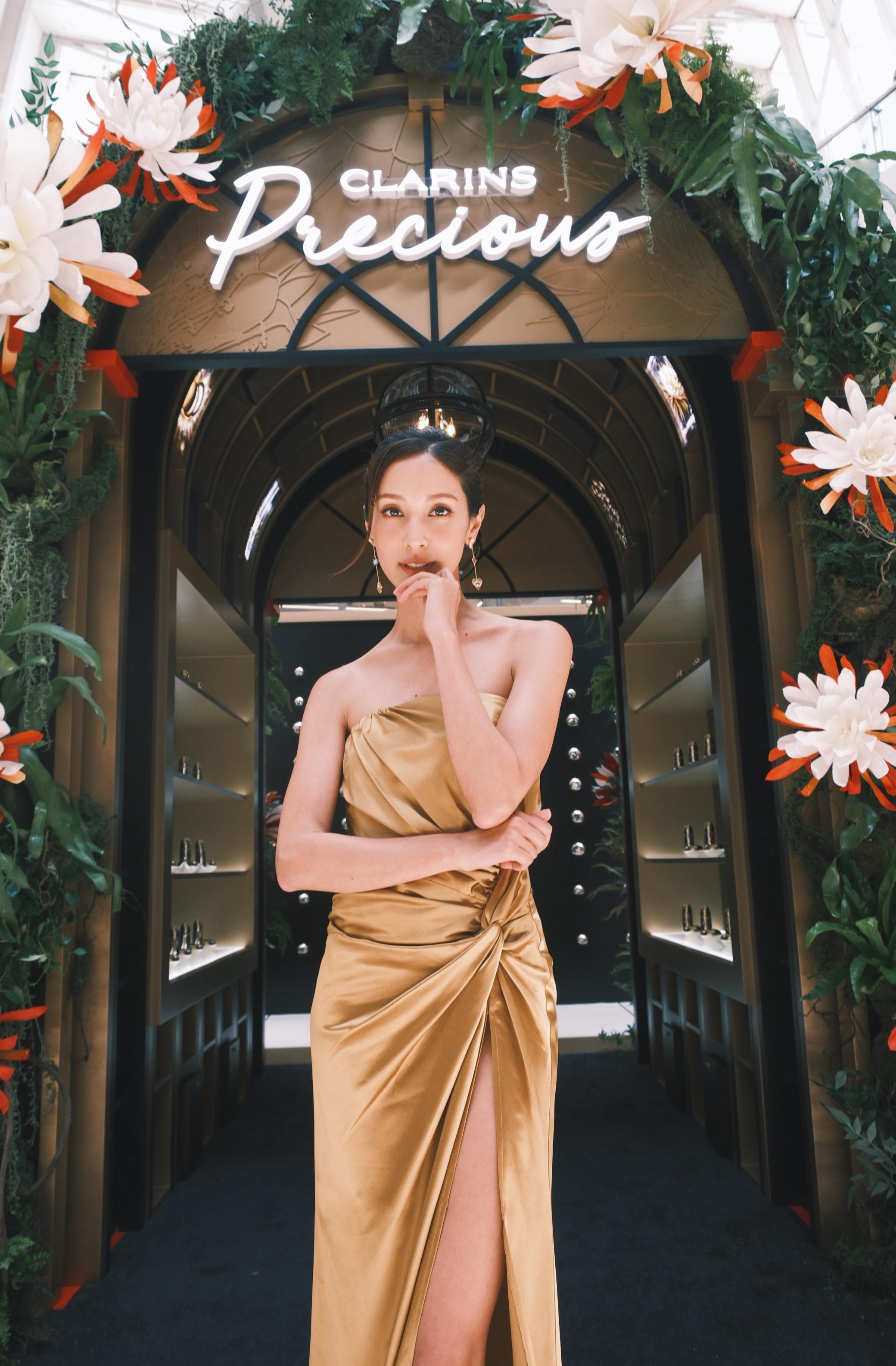 CLARINS珍稀凝時體驗館亮點|珍稀凝時拱廊