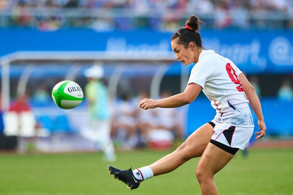 香港七欖女隊銅牌戰贏泰國。(港協暨奧委會圖片)