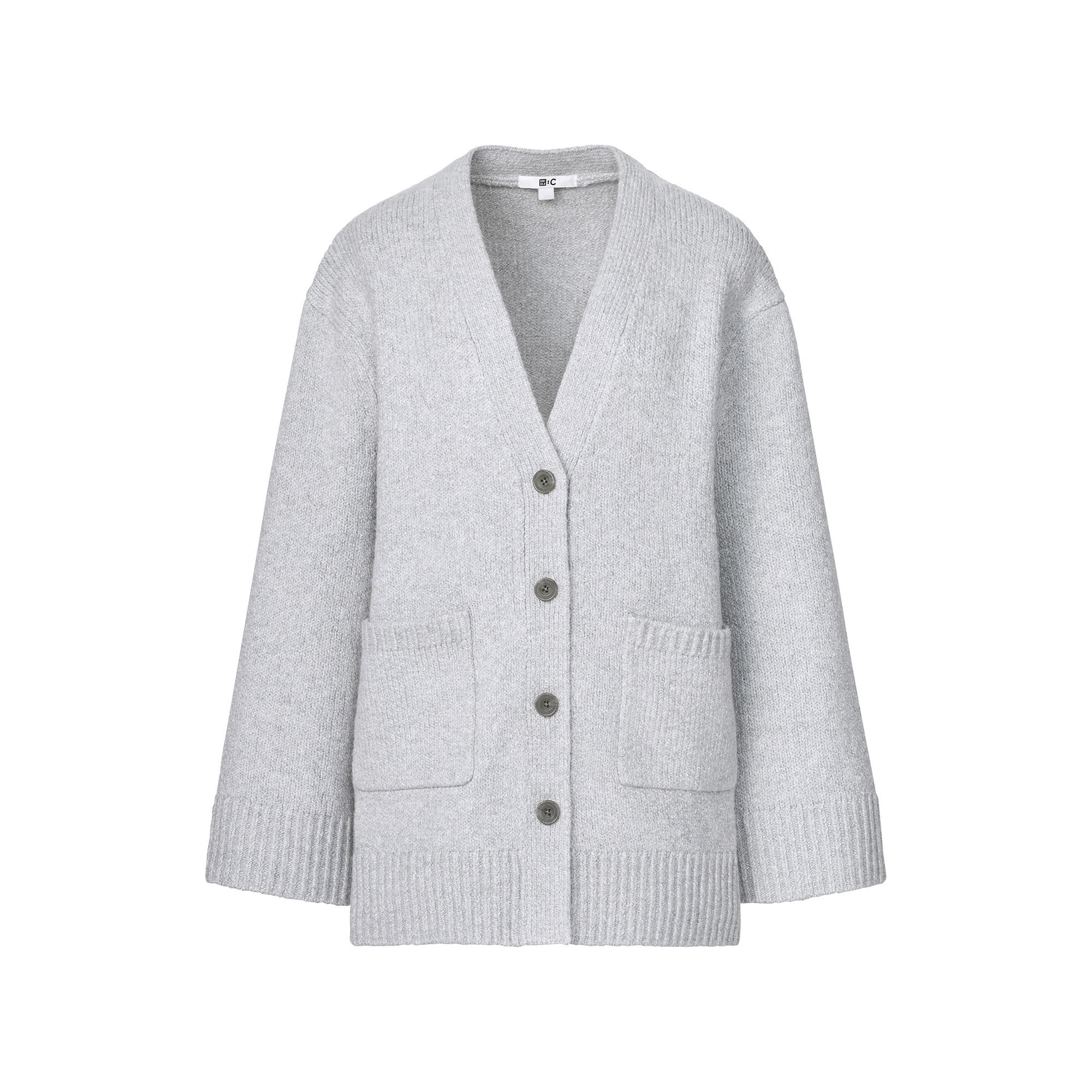 UNIQLO : C 柔軟V領針織外套 $299