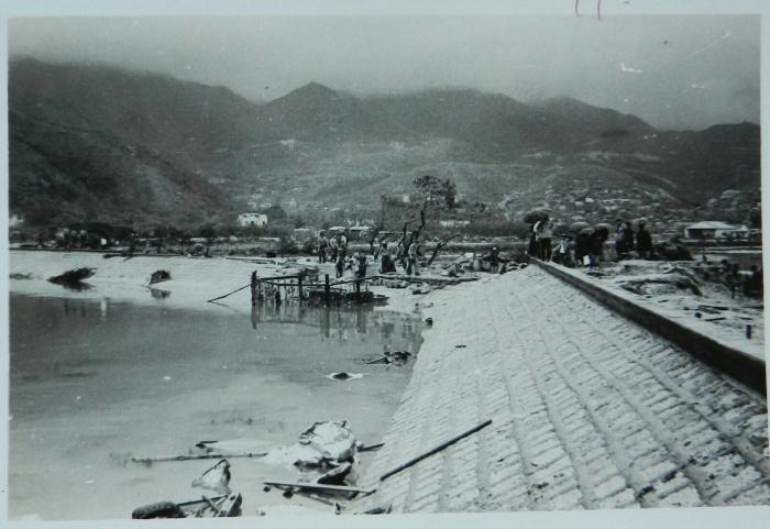 溫黛颱風1962年9月1日襲港,造成183死、388傷。(天文台官網/Lee Pak Fun)