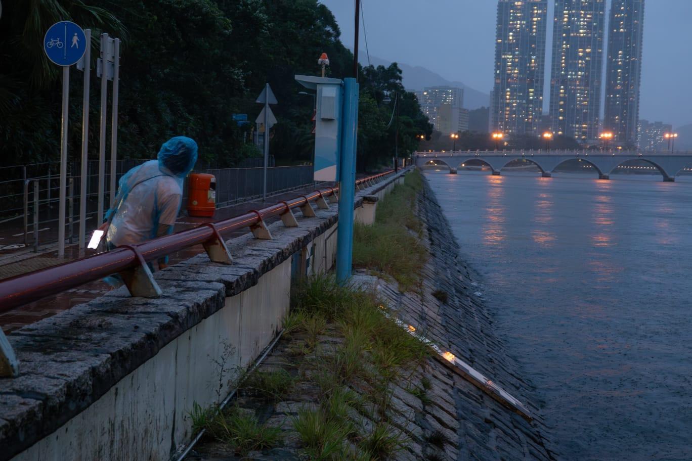 颱風蘇拉襲港。(陳奕釗攝)