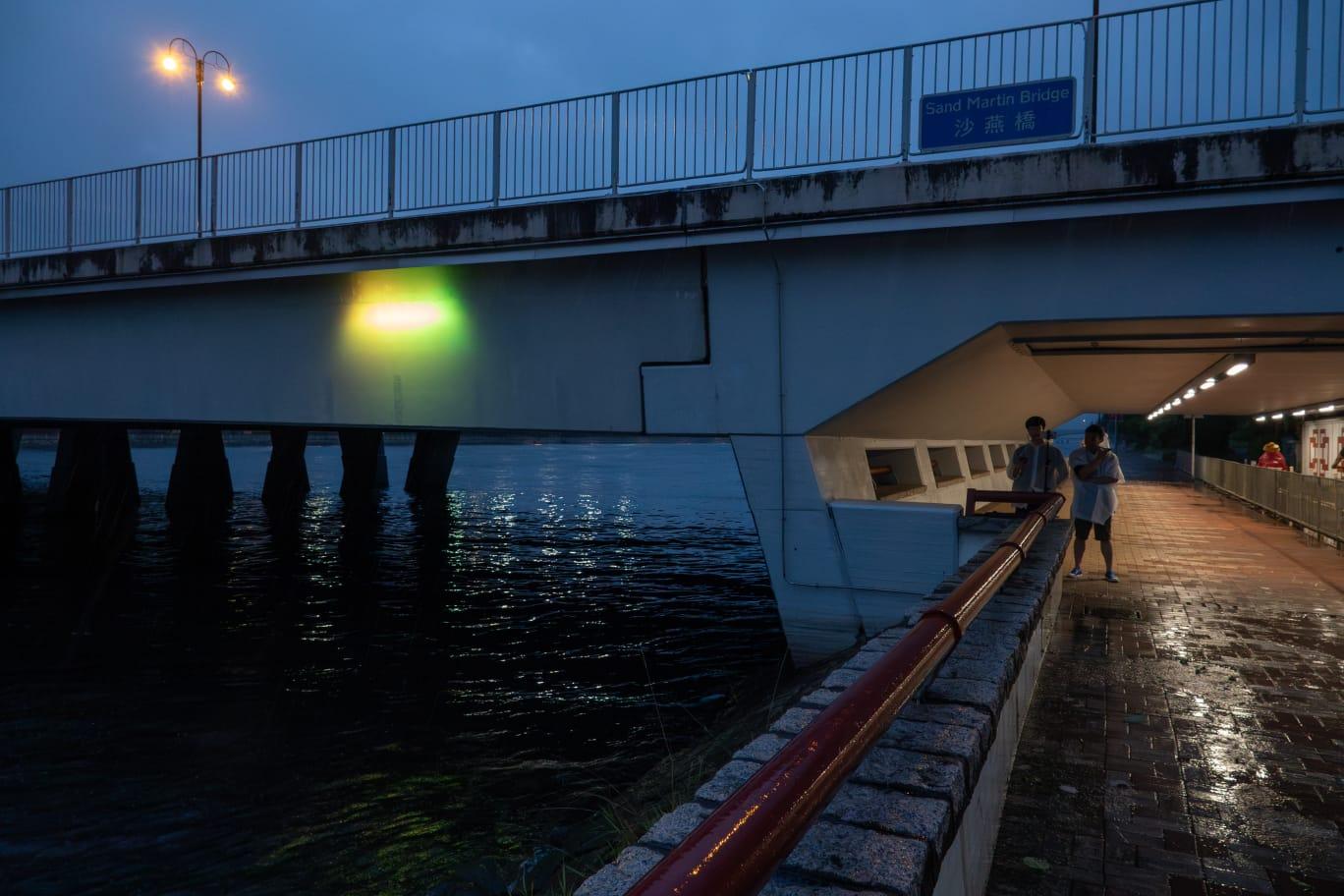 颱風蘇拉襲港。(陳奕釗攝)