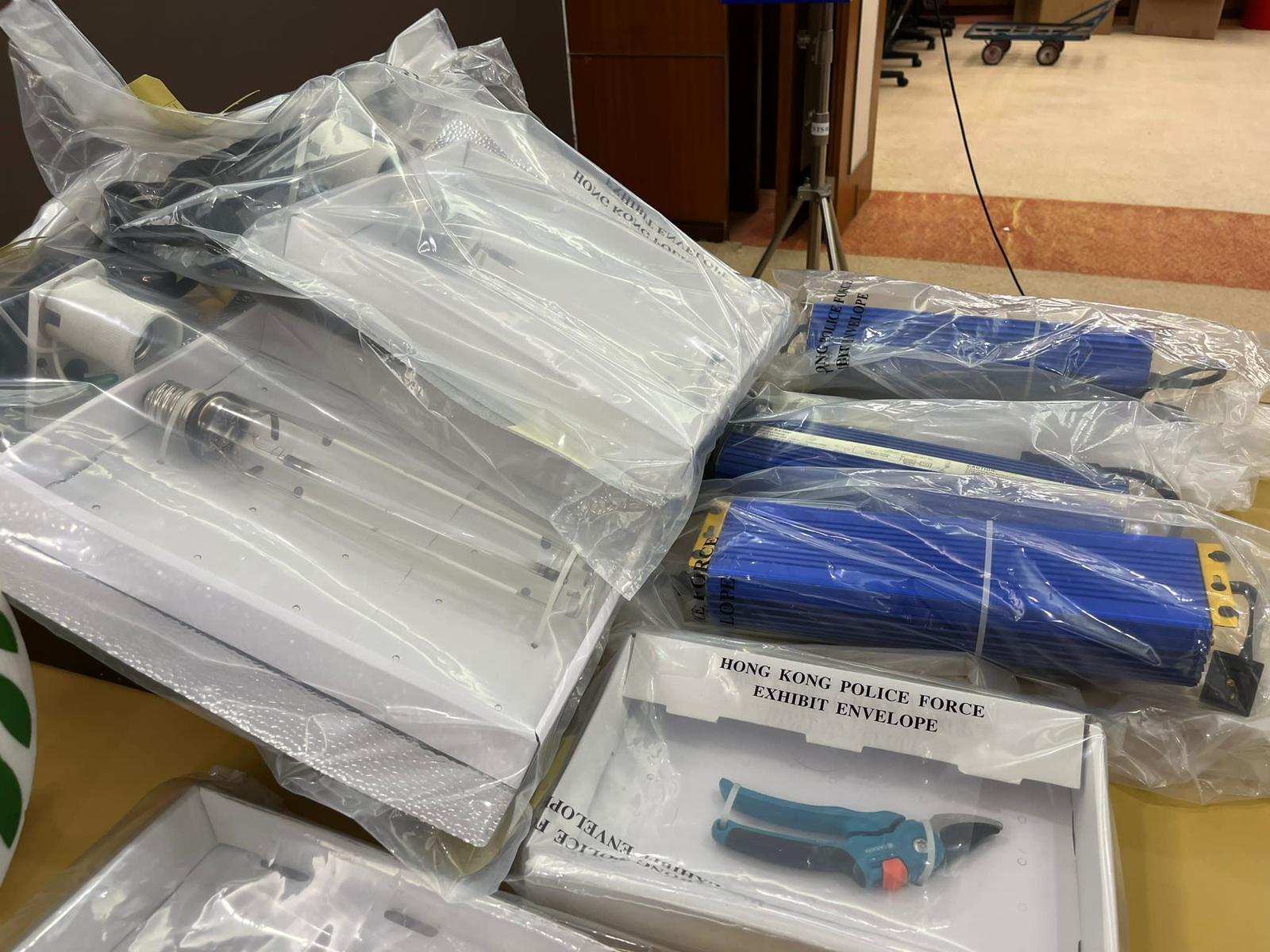 警方搗破兩個工廈大麻種植場 檢近2千萬元大麻拘3人