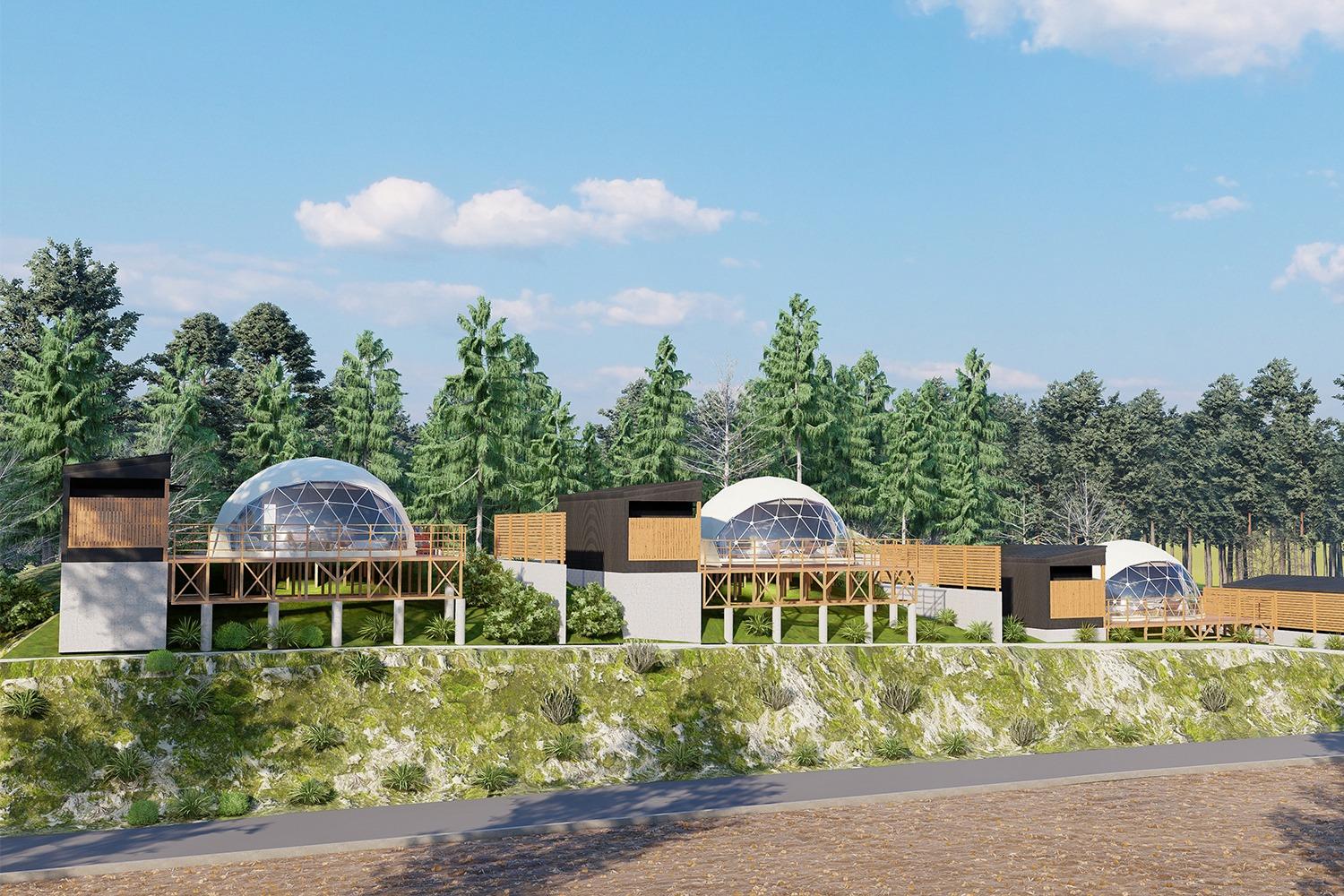 東京自由行|Suite Glamping Fujikawaguchiko一日限定4組客人入住,私隱度極高。 ( 圖片來源:PRTIMES)