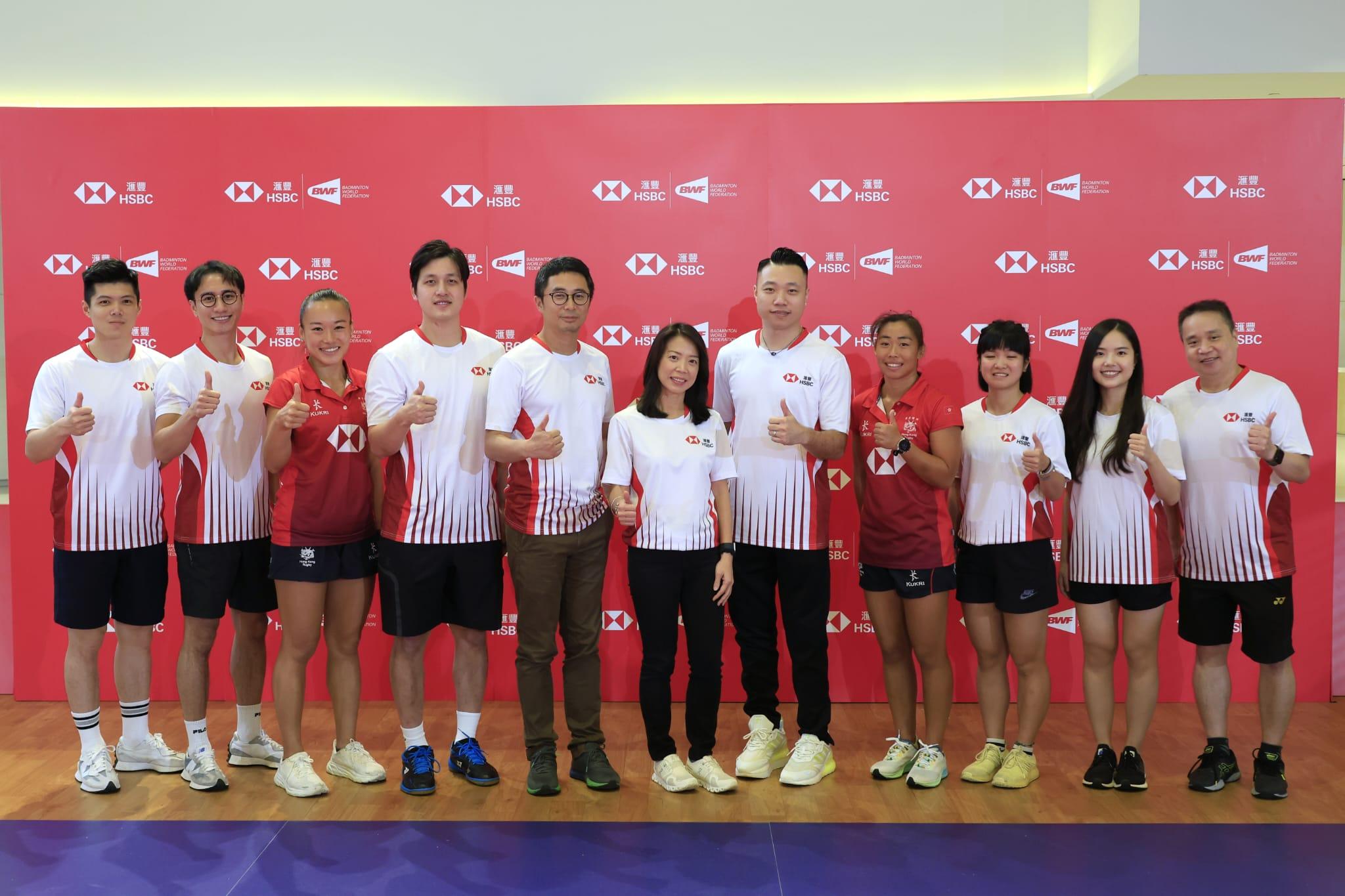 ESG|滙豐開展「羽動全城」社區活動,冀帶動全港羽毛球熱潮。(林俊源攝)