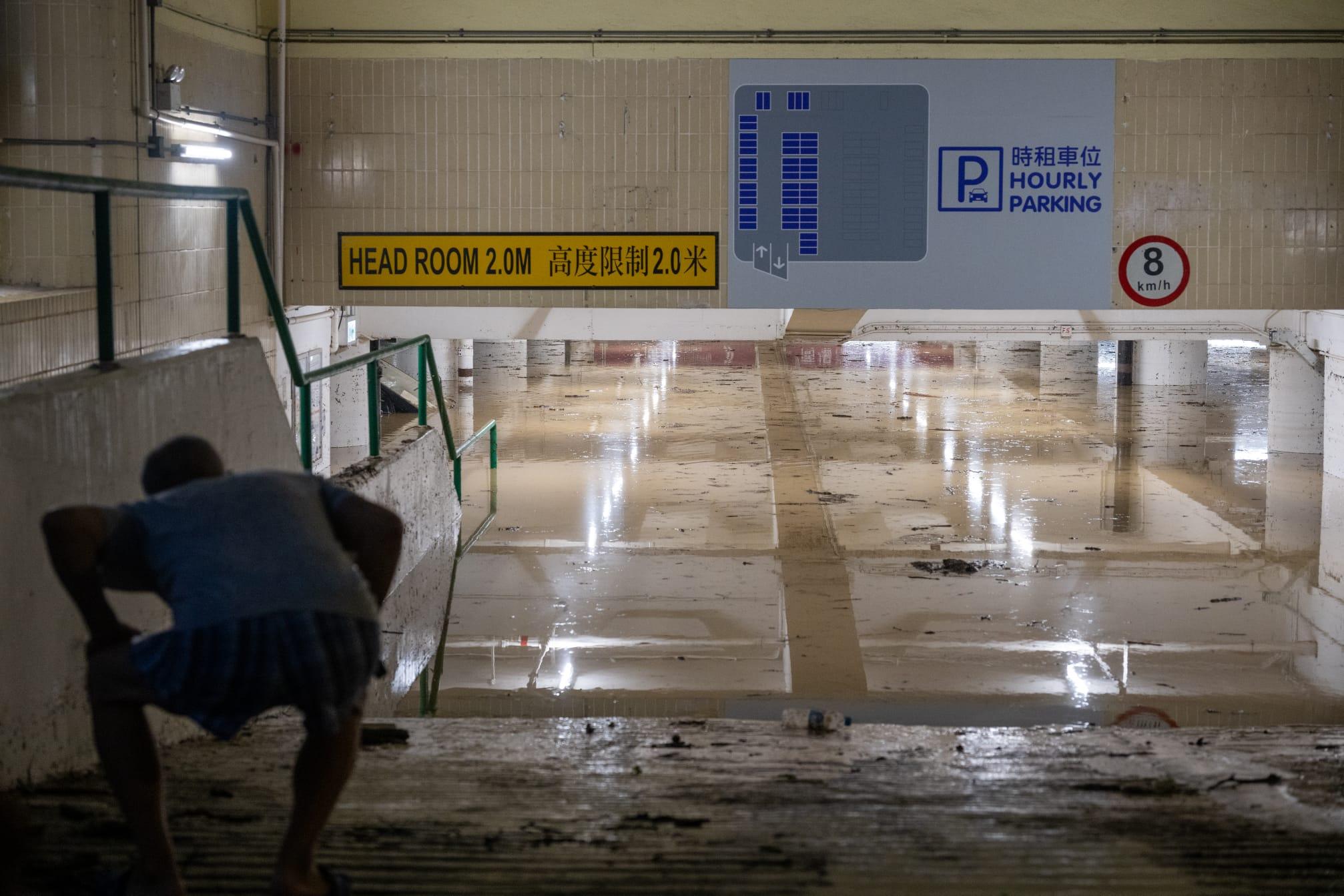 黑雨|天文台總部錄158.1毫米 1小時雨量破歷年紀錄