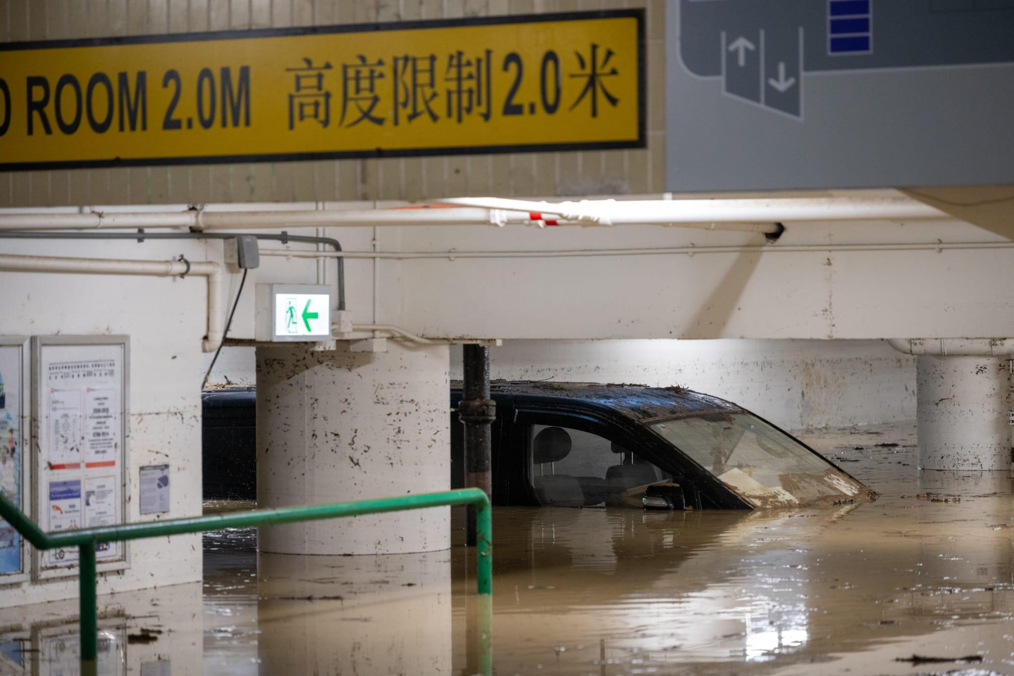 黑雨|天文台總部錄158.1毫米 1小時雨量破歷年紀錄