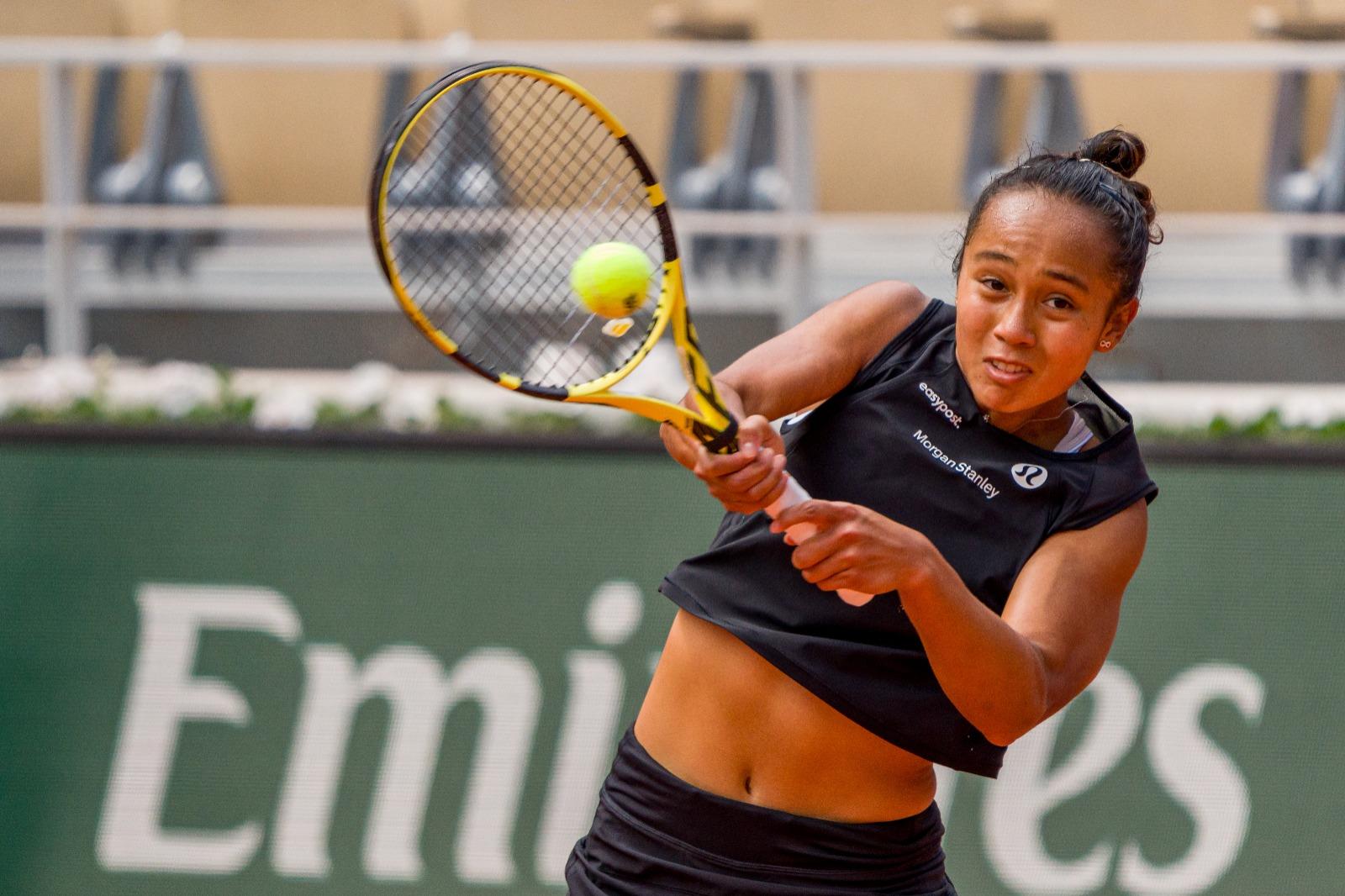 美少女費南迪絲(Leylah Fernandez)參加香港網球公開賽2023