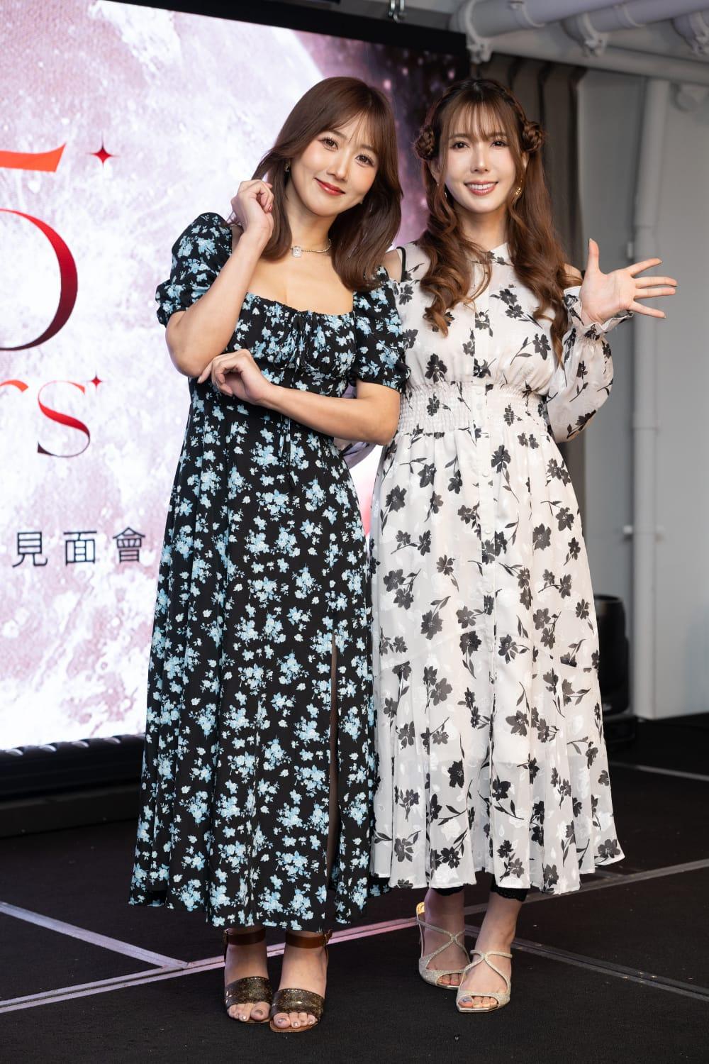 日本AV女神波多野結衣、大槻響舉行15周年粉絲見面會。(陳奕釗攝)