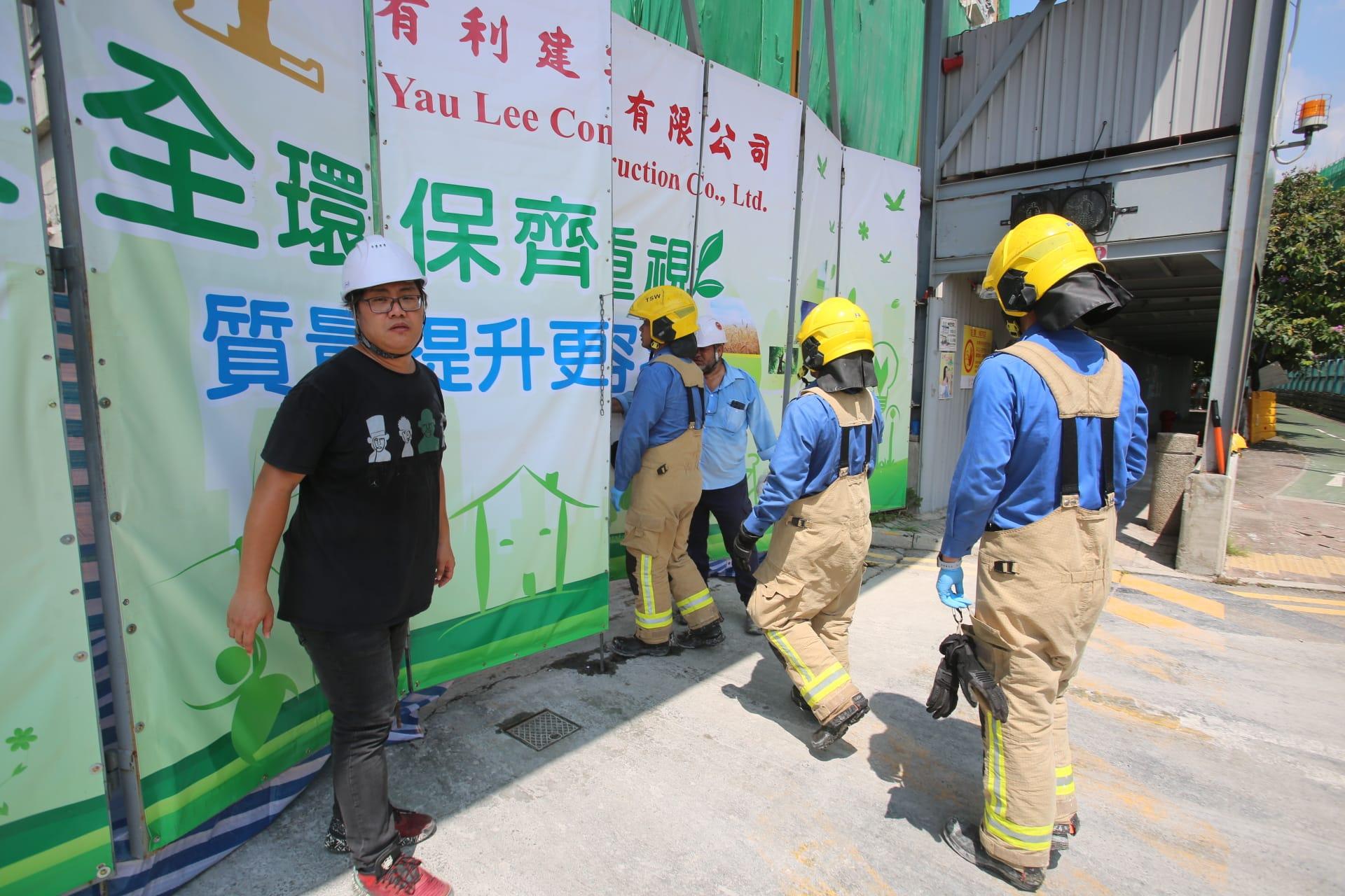 工業意外|洪水橋地盤男工人遭石屎擊斃 勞工處正調查意外原因 (更新)