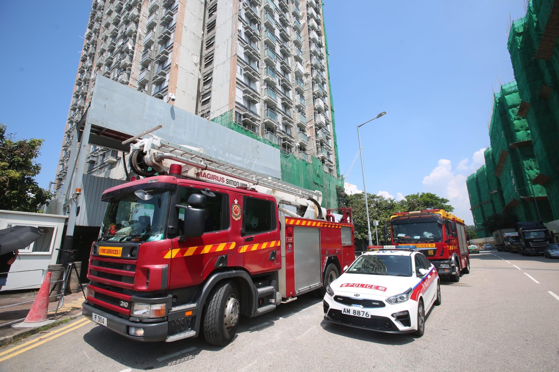 工業意外|洪水橋地盤男工人遭石屎擊斃 勞工處正調查意外原因 (更新)