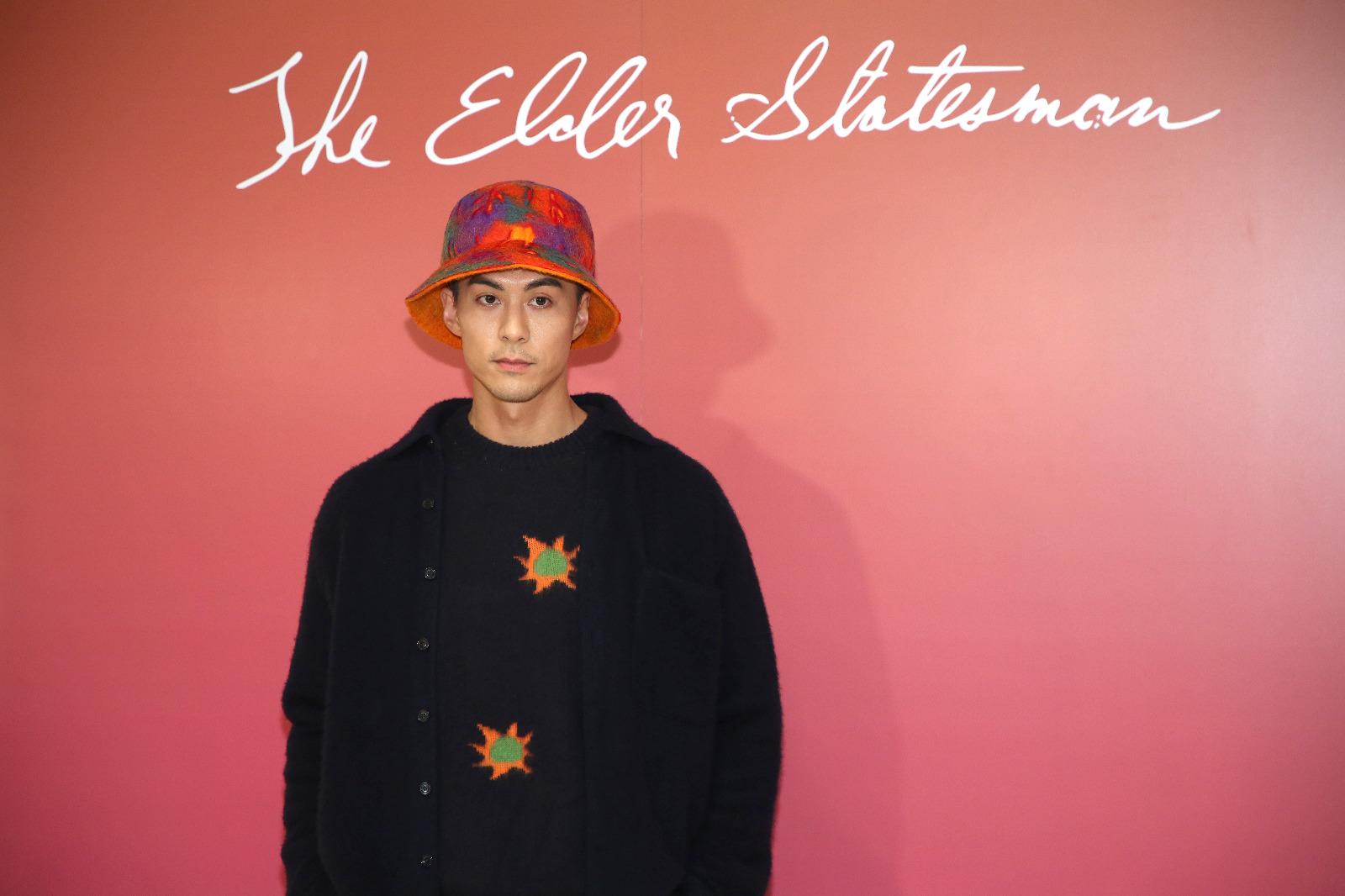 朱鑑然今日出席時裝品牌公開活動。(董立華攝)