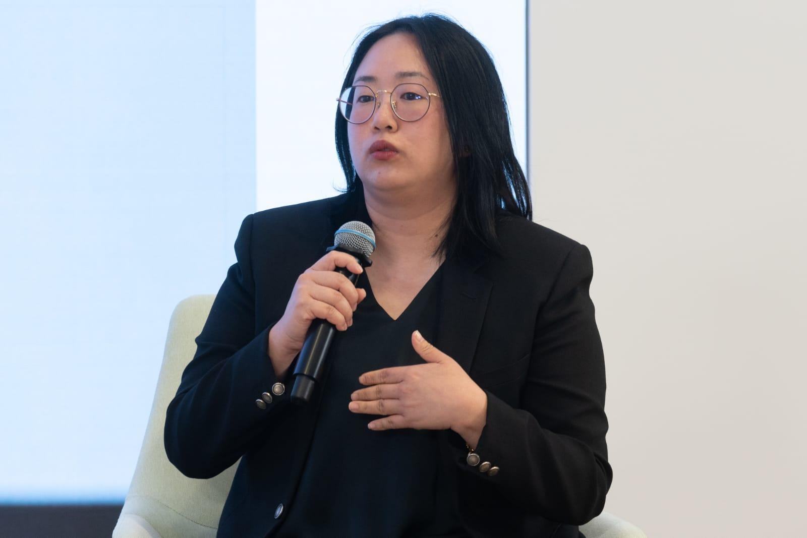 轉數快FPS|研討會上邀請中小企代表分享。(蘇文傑攝)