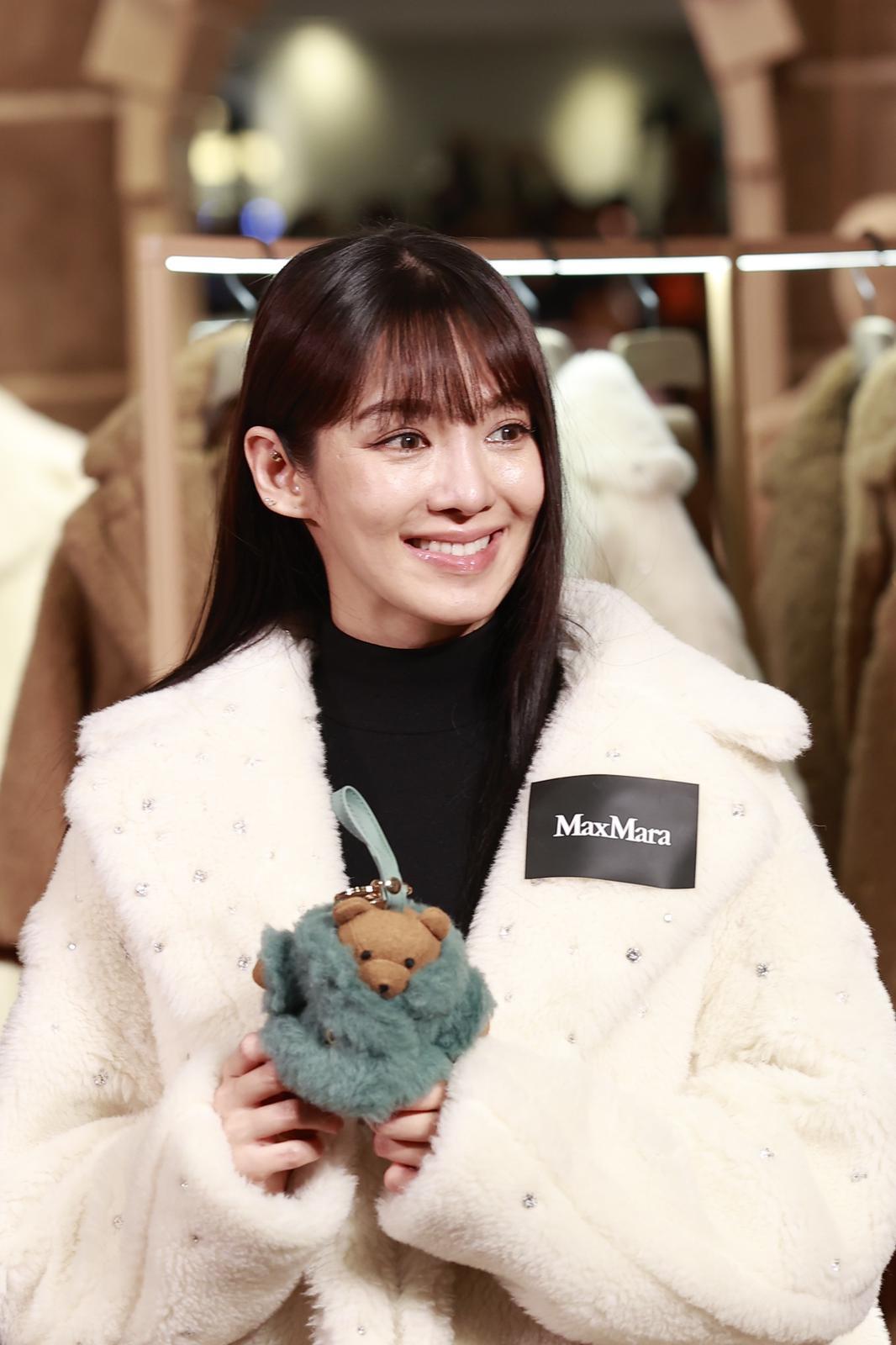 「少女時代」孝淵出席時尚品牌活動。(Kristy攝)