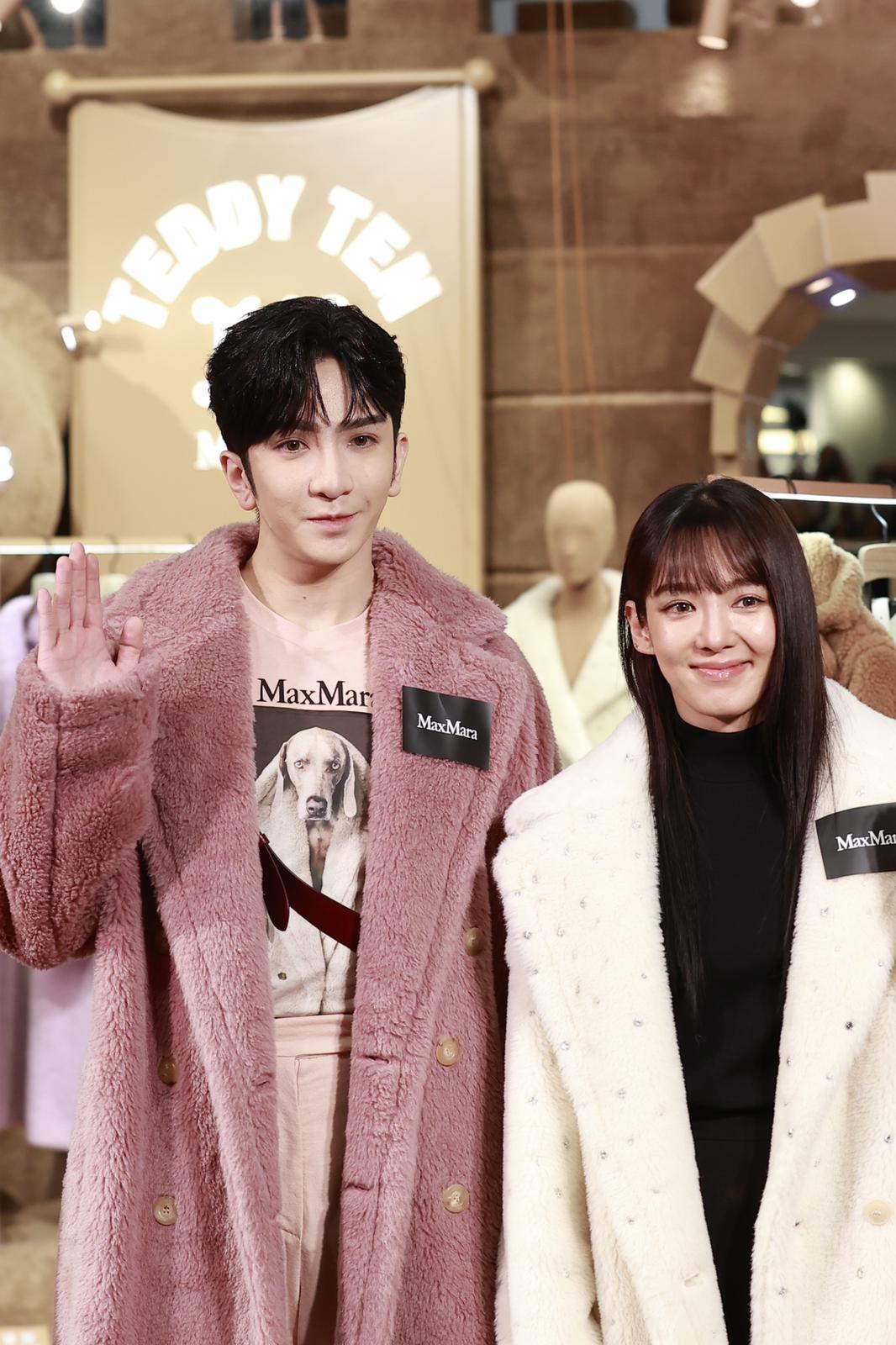 孝淵與Anson Lo與孝潚互動受訪。(Kristy攝)