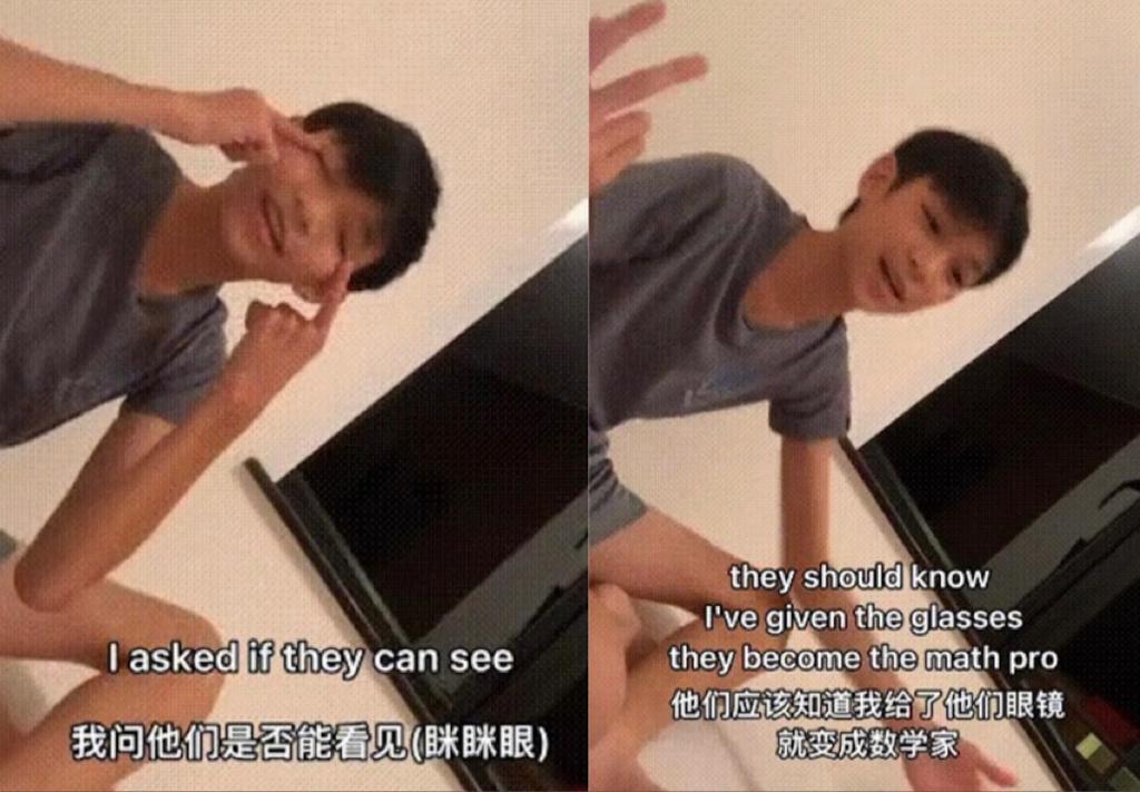 魔童於2019年發放的短片,其中被指歧視亞裔的rap唱內容。(IG@Cheung_morton)