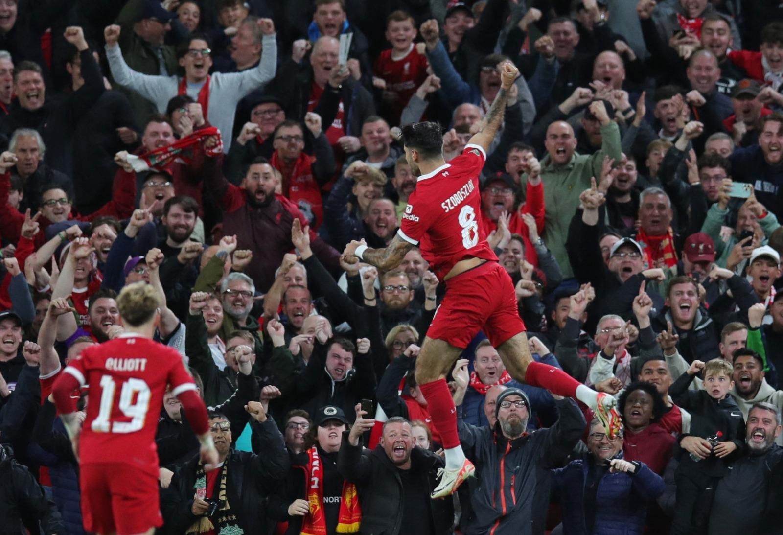 蘇保斯拉爾剛加盟利物浦就受到高普重用。