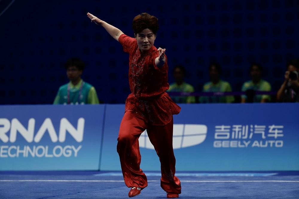 香港武術代表劉徐徐。(港協暨奧委會圖片)