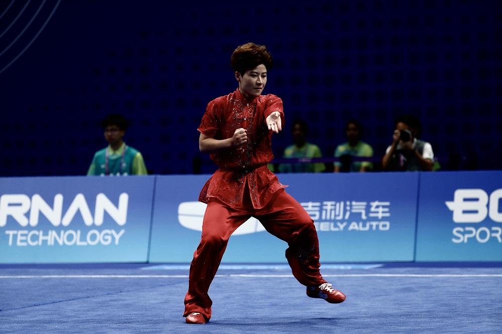 香港武術代表劉徐徐。(港協暨奧委會圖片)