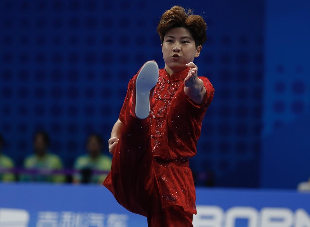 香港武術代表劉徐徐。(港協暨奧委會圖片)