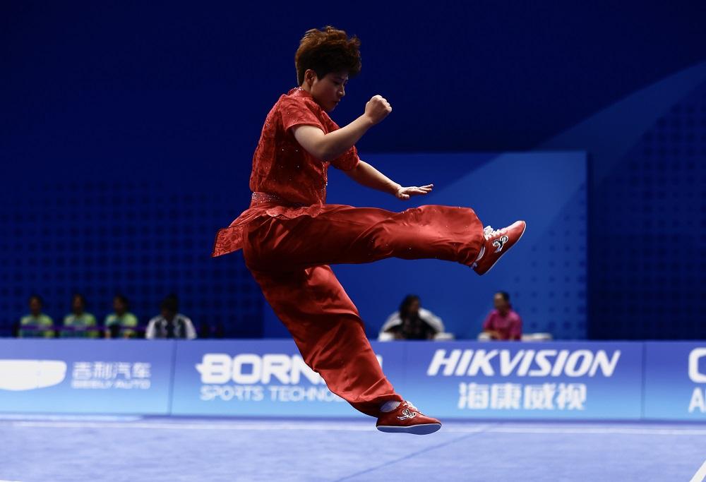 香港武術代表劉徐徐。(港協暨奧委會圖片)