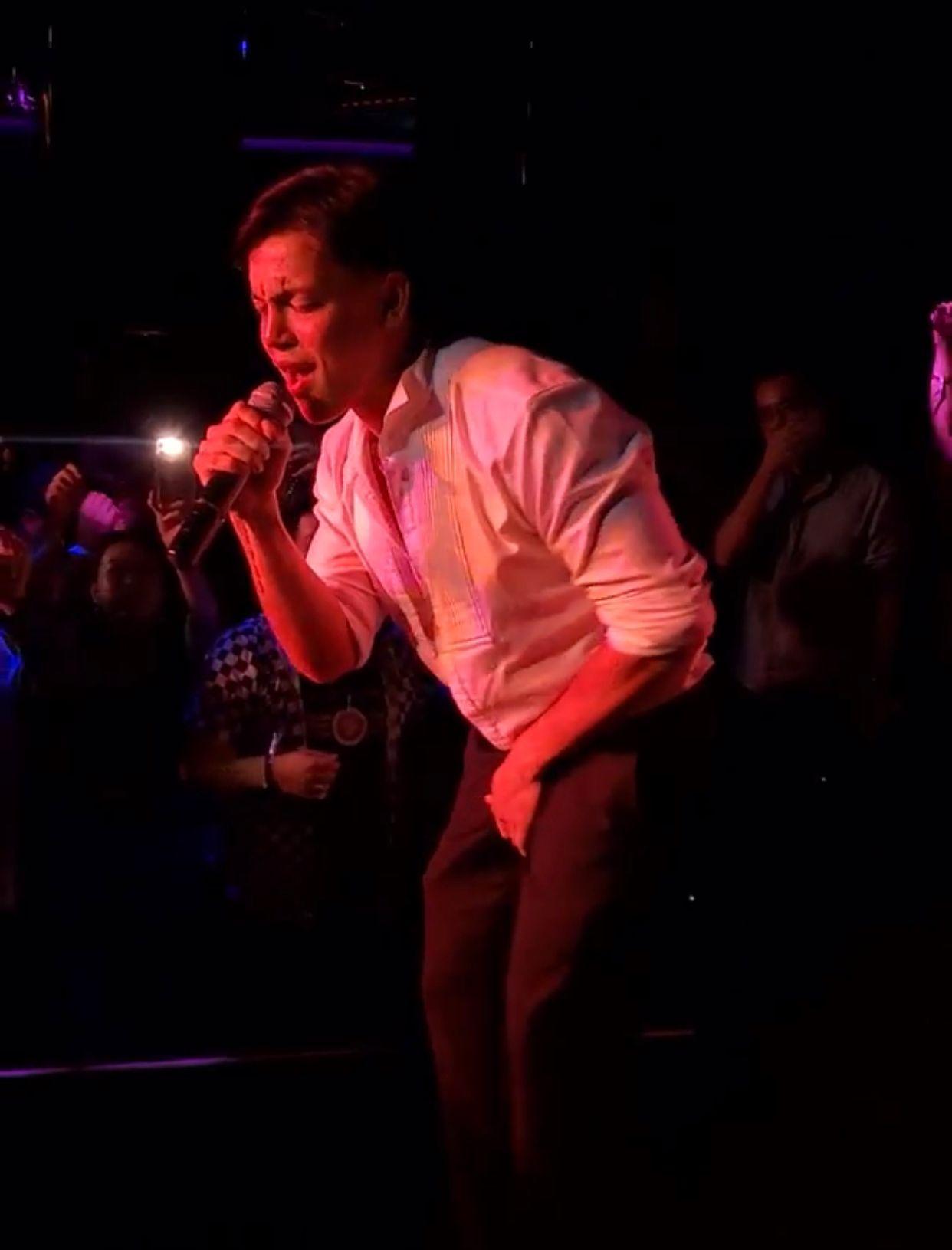 Alex Diaz拉隊到中環的閉幕派對,更站台表演。