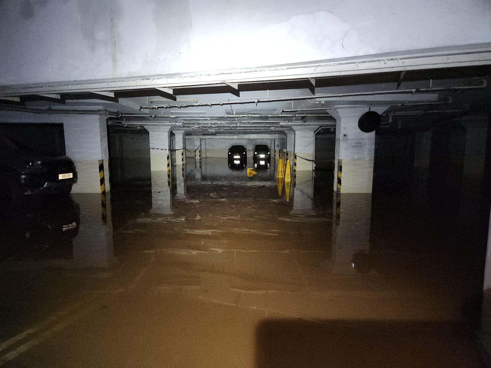 大埔新峰花園2期停水停電 居民指獲通知或需1星期恢復(受訪者提供圖片)