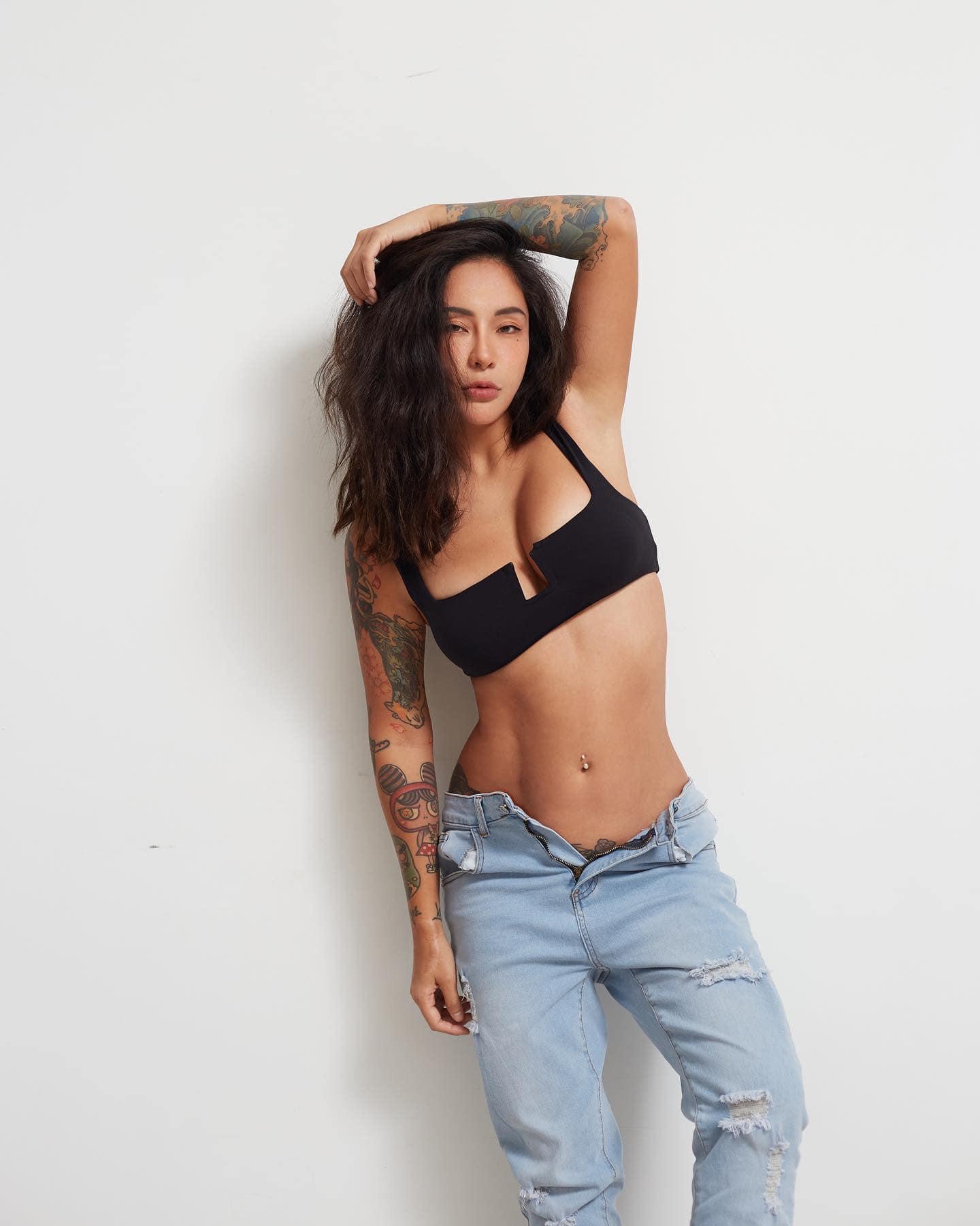 梁云菲 是前「國光女神」。(梁云菲IG)