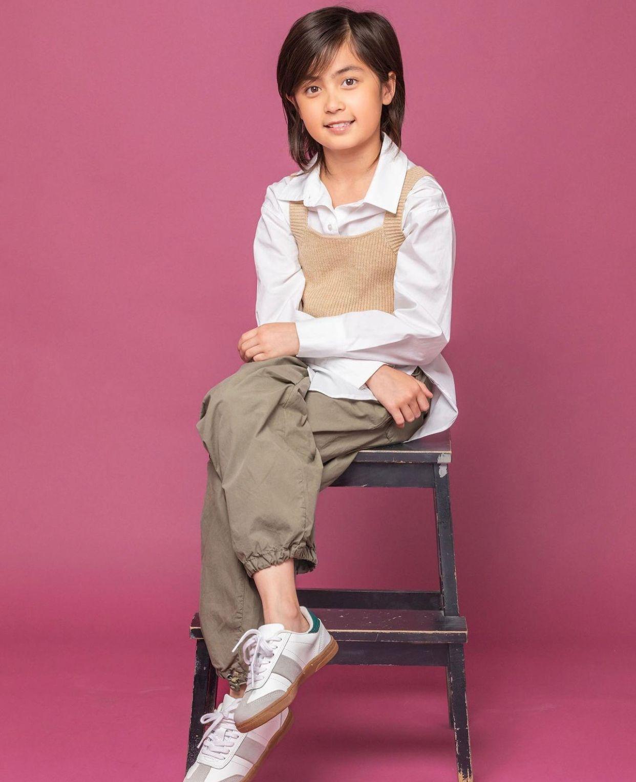 瑪德蓮鏡頭下的氣質跟Alphie一角截然不同。